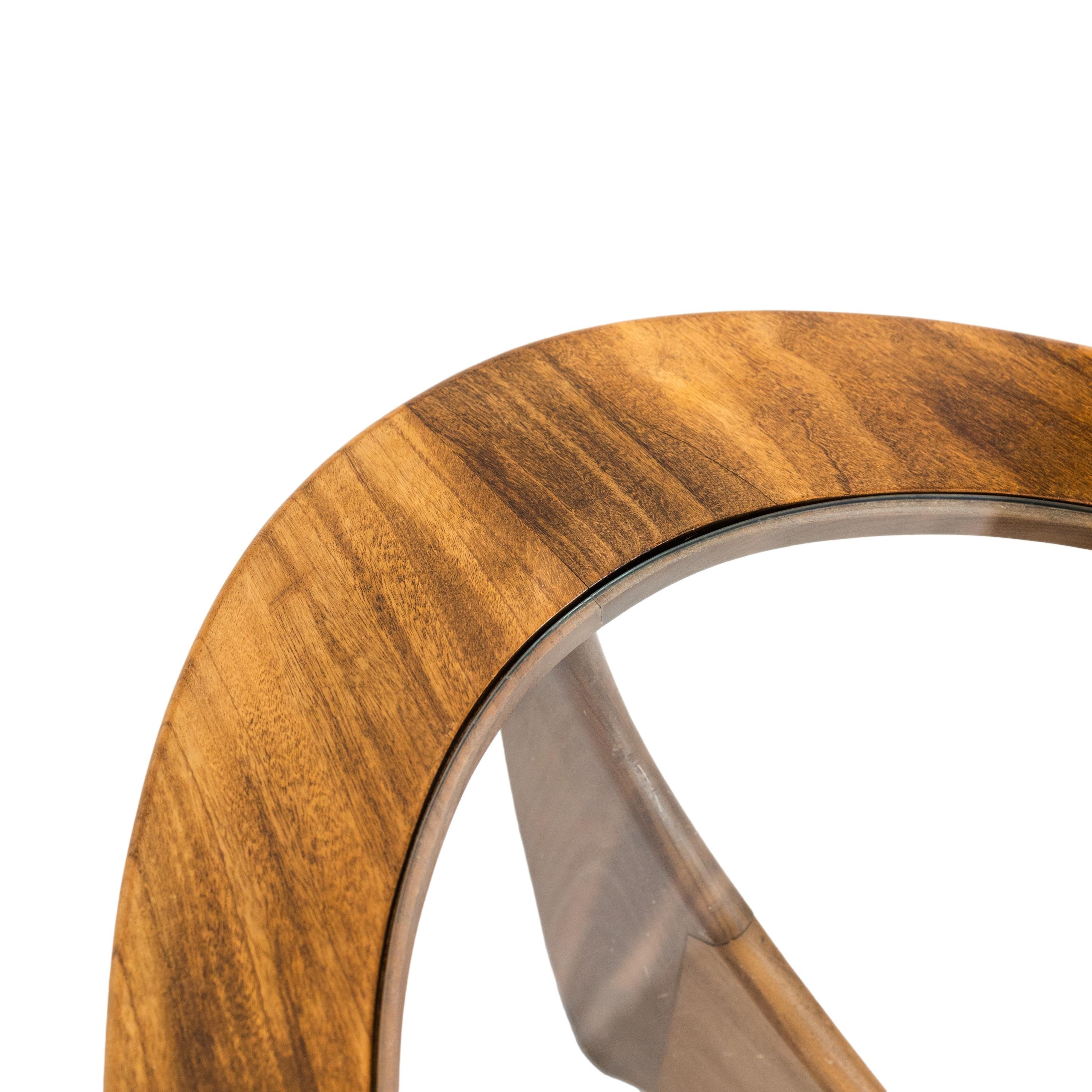 Hand-Crafted Mid-Century Modern G-Plan 'Astro' Oval Coffee Table, Teak, ca. 1960, W-48ins
