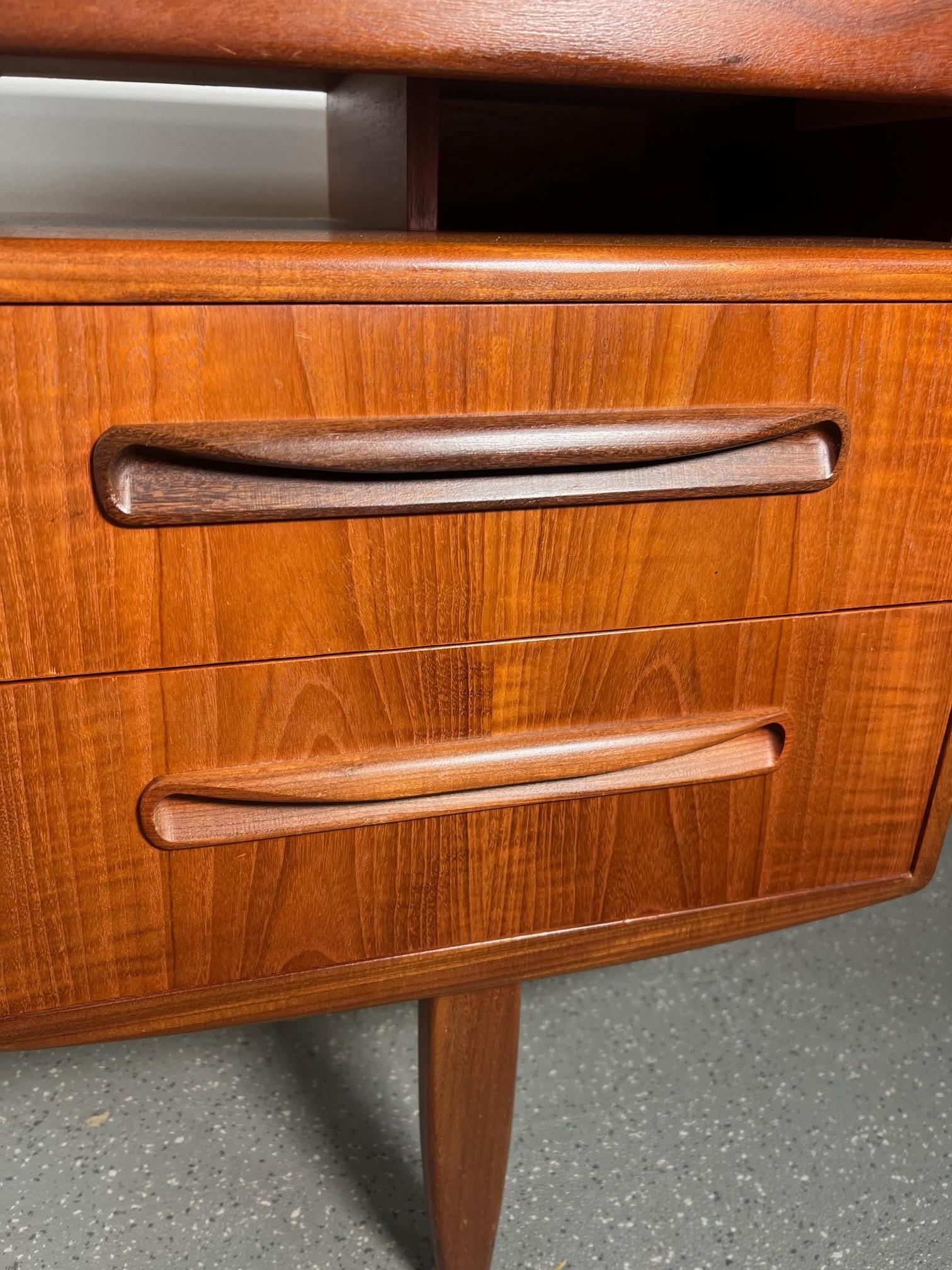 Mid Century Modern G Plan Fresco Teak Desk 3