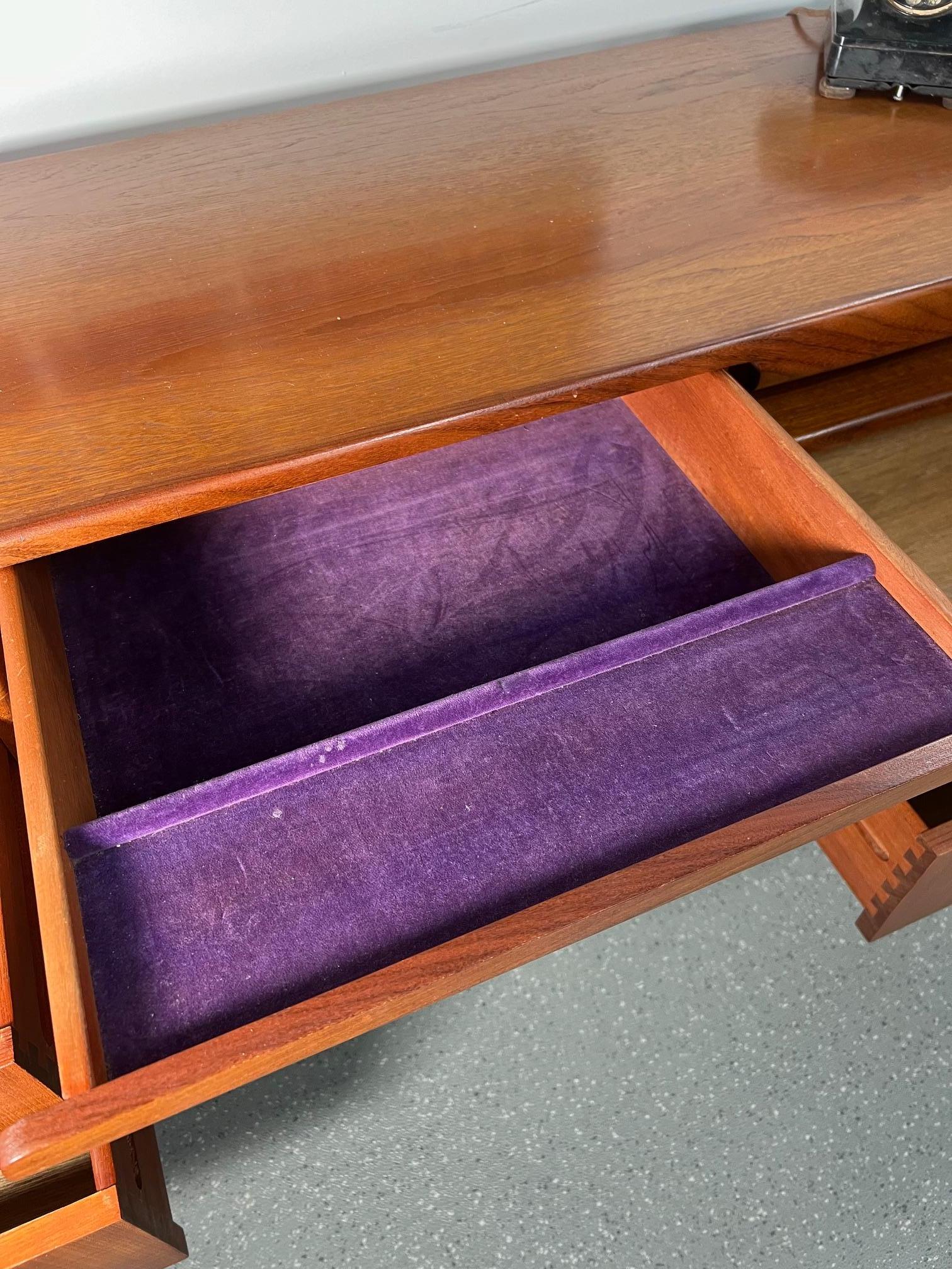 Mid Century Modern G Plan Fresco Teak Desk 2