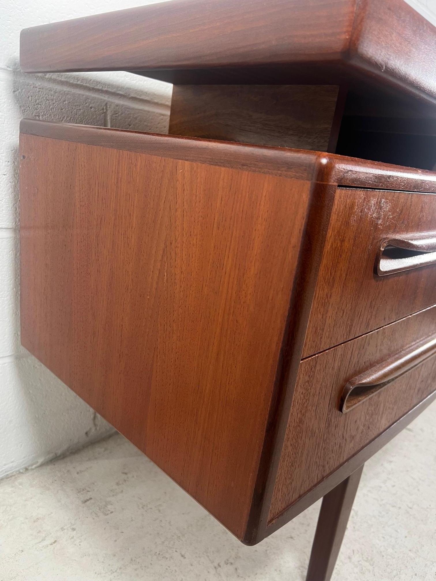 Mid Century Modern G Plan Fresco Teak Desk Or Vanity 11