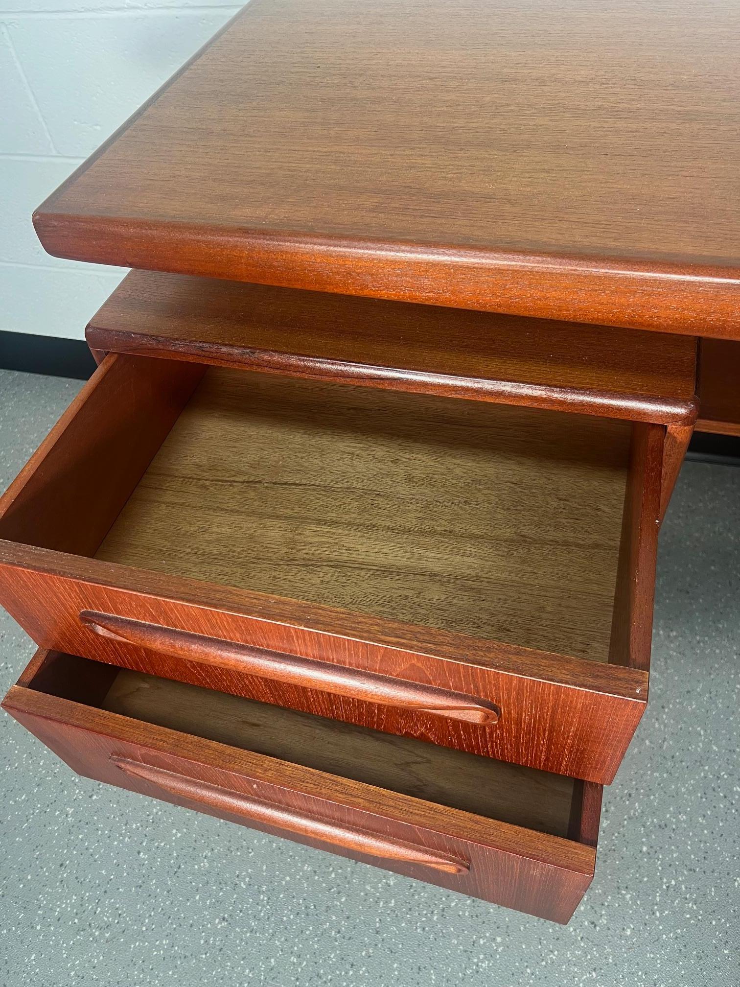Mid-Century Modern Mid Century Modern G Plan Fresco Teak Desk Or Vanity