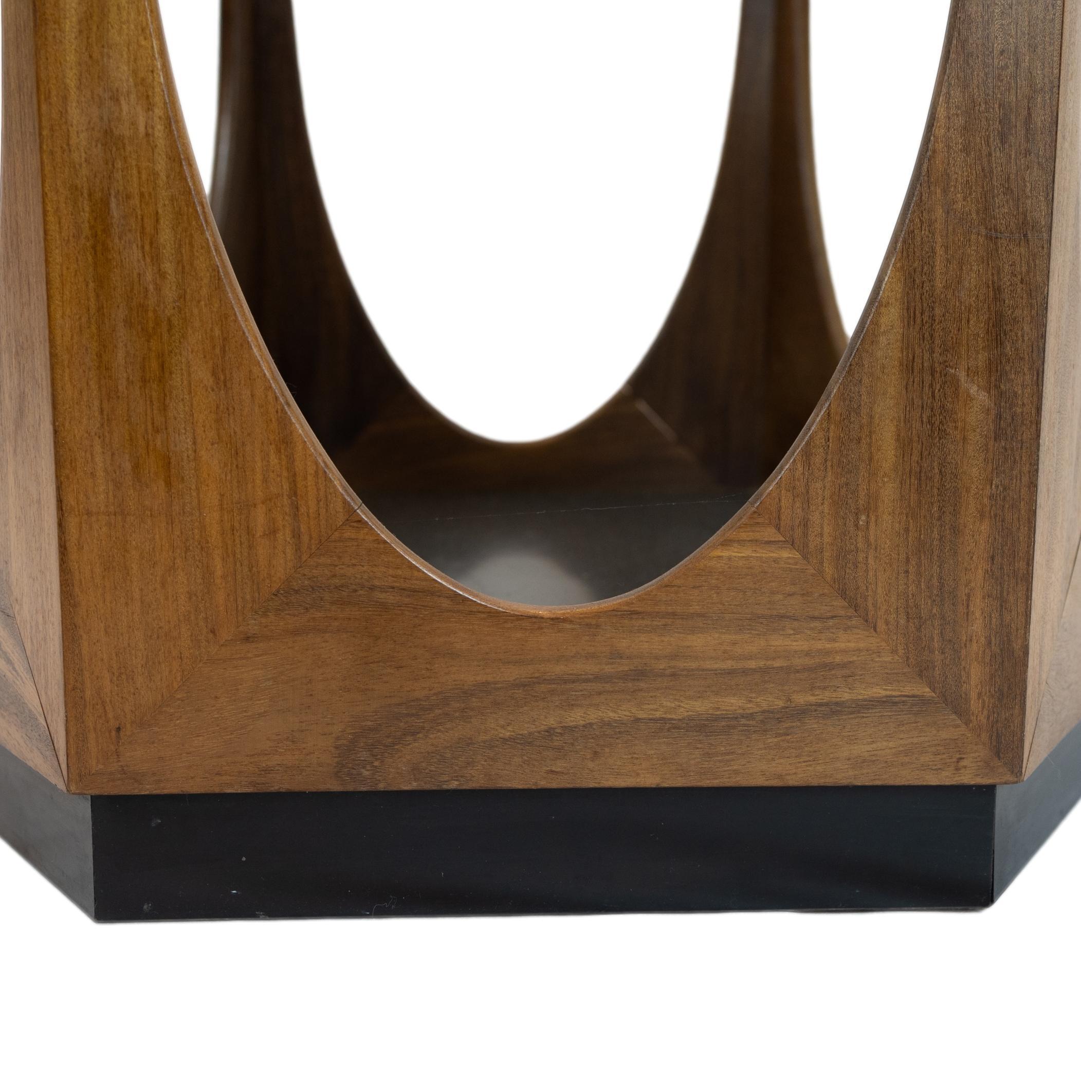 Mid-Century Modern G-Plan Hexagonal Coffee/Side Table, Teak, English, ca. 1960s 4