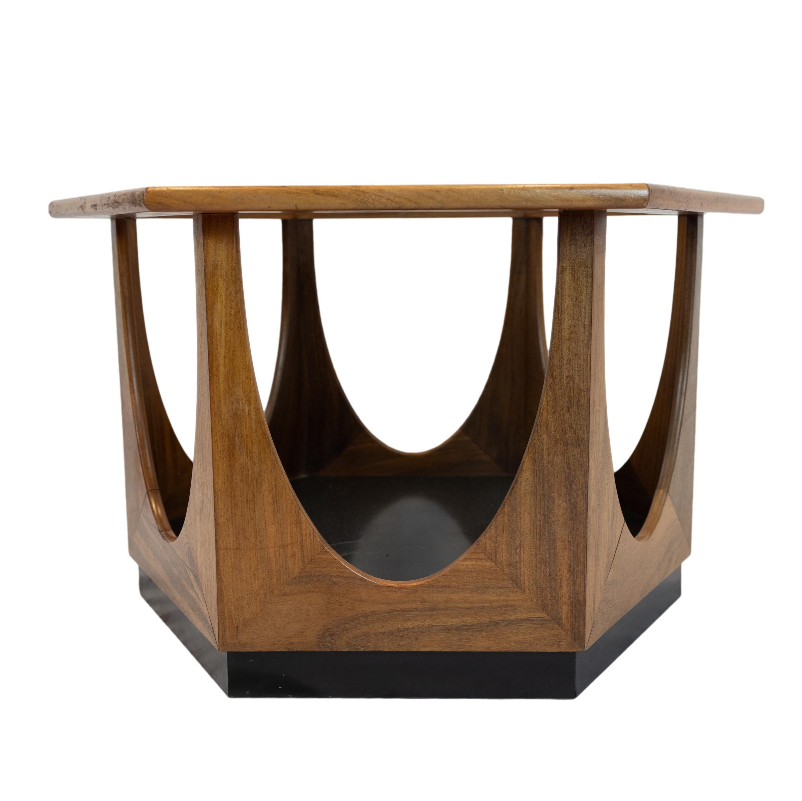 mid century coffee table plans