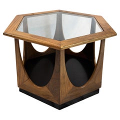 Retro Mid-Century Modern G-Plan Hexagonal Coffee/Side Table, Teak, English, ca. 1960s