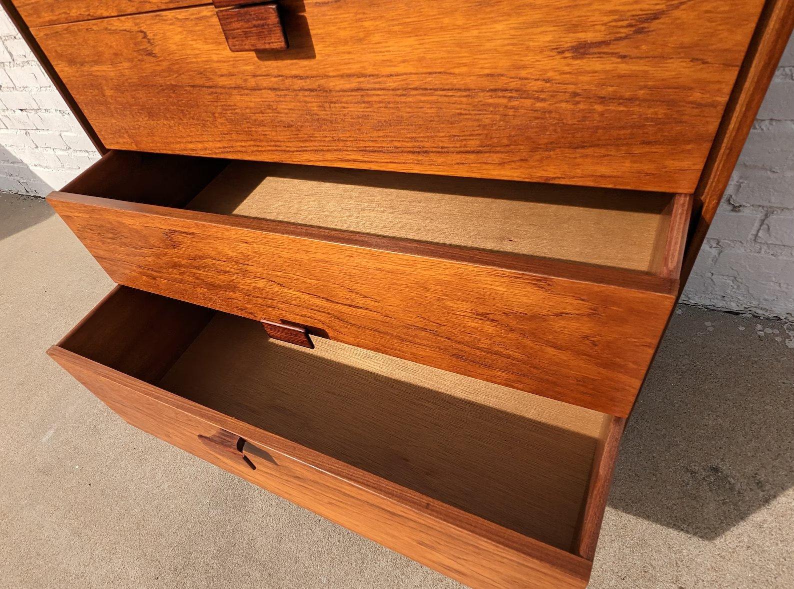 small teak dresser