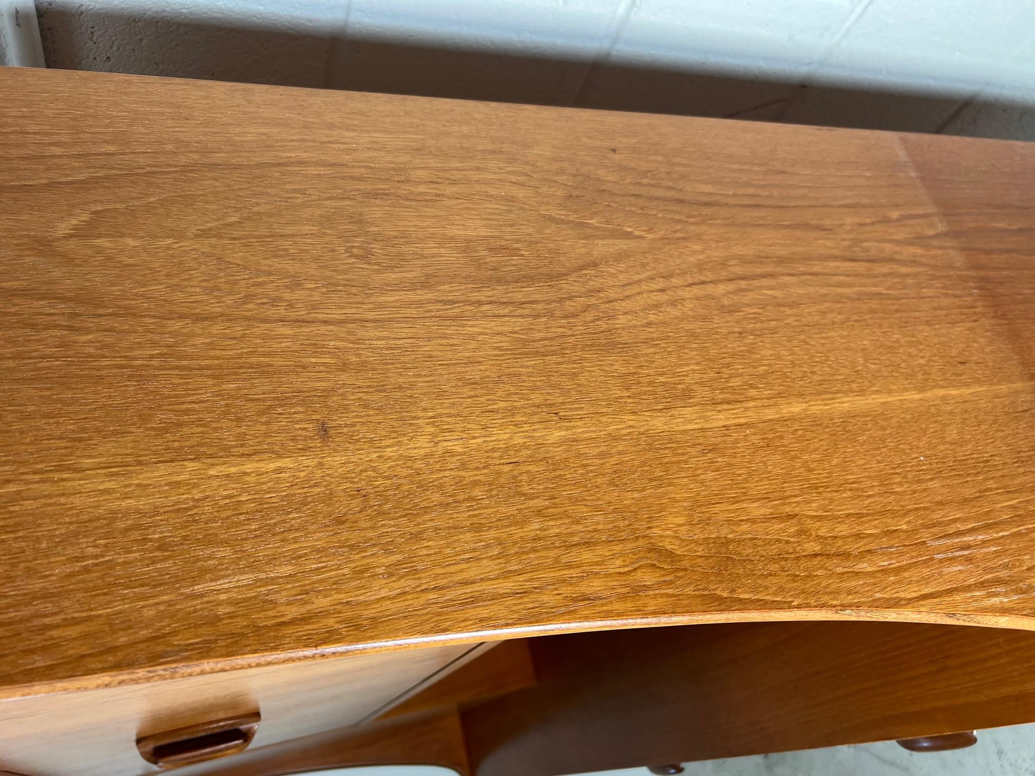 Mid Century Modern G Plan Teak Highboard Buffet With Secretary Or Bar 6