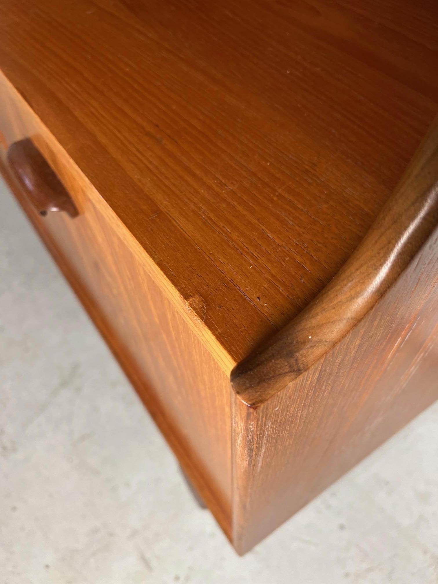 Mid Century Modern G Plan Teak Highboard Buffet With Secretary Or Bar 7