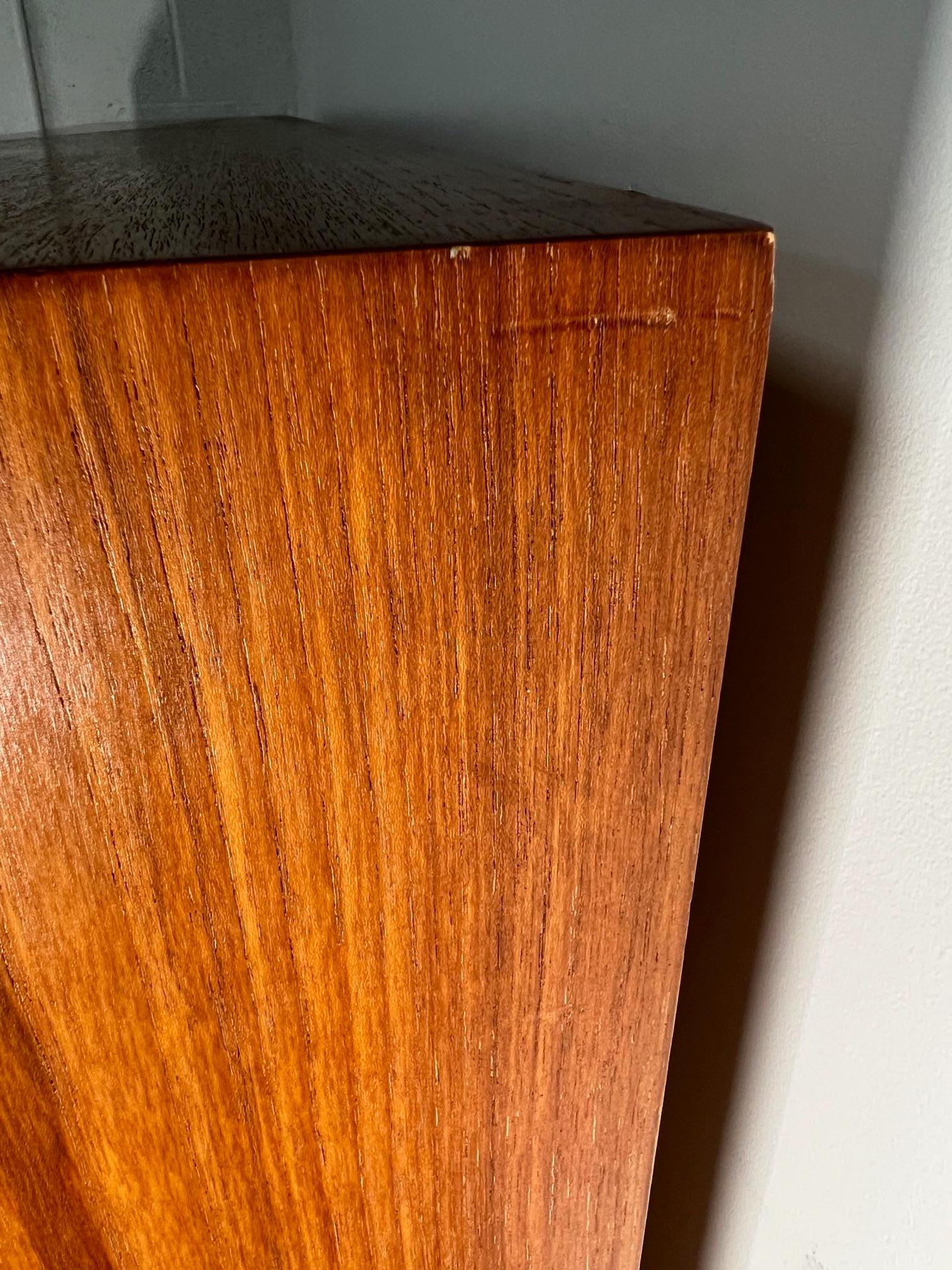 Mid Century Modern G Plan Teak Highboard Buffet With Secretary Or Bar 8