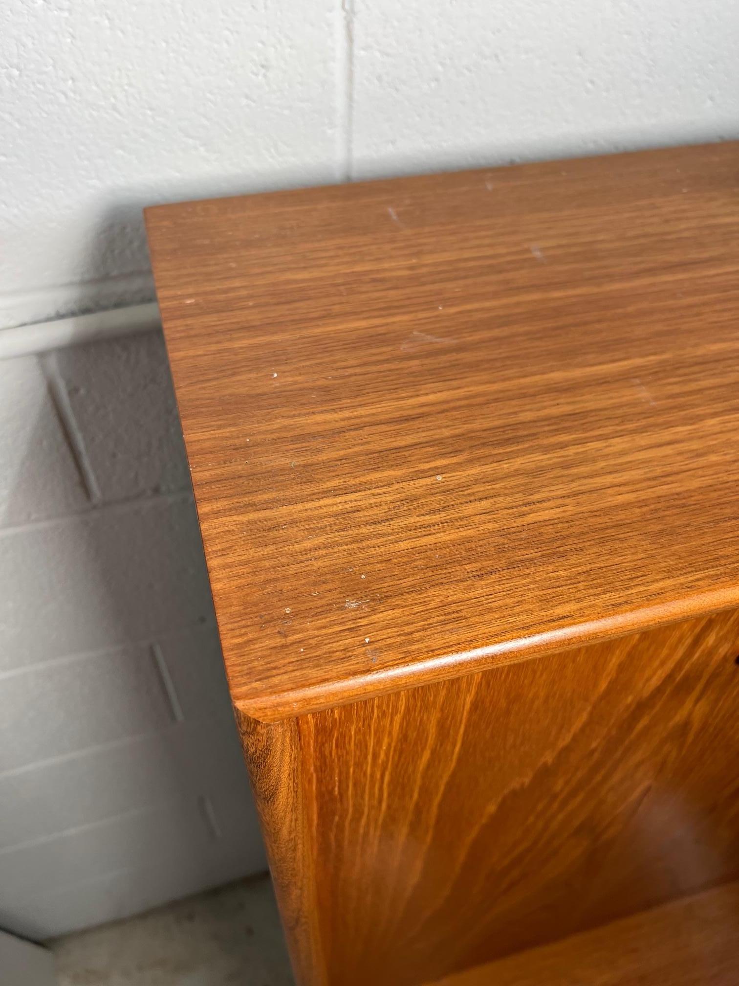 Mid Century Modern G Plan Teak Highboard Buffet With Secretary Or Bar 10