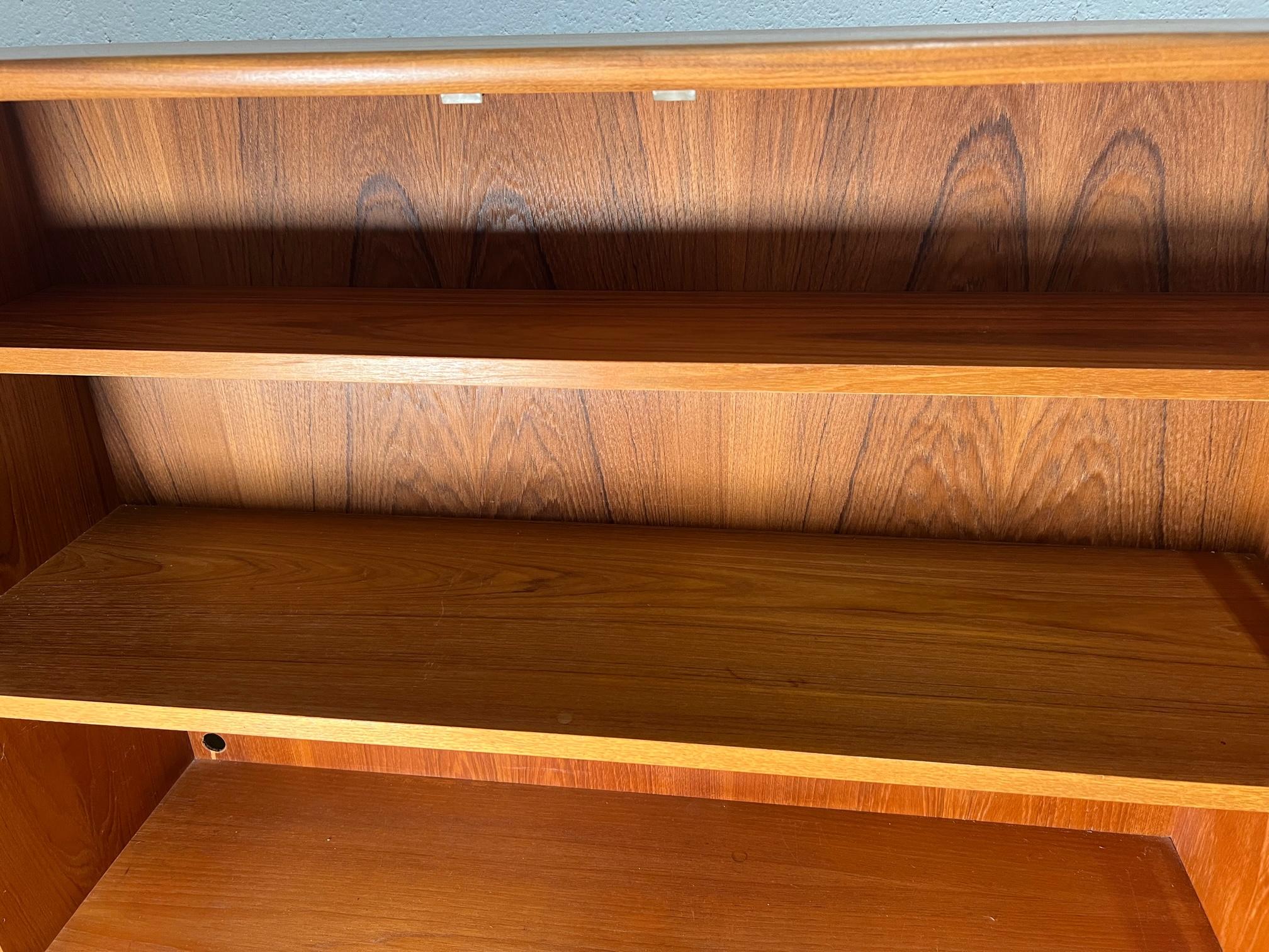 Mid Century Modern G Plan Teak Highboard Buffet With Secretary Or Bar 2