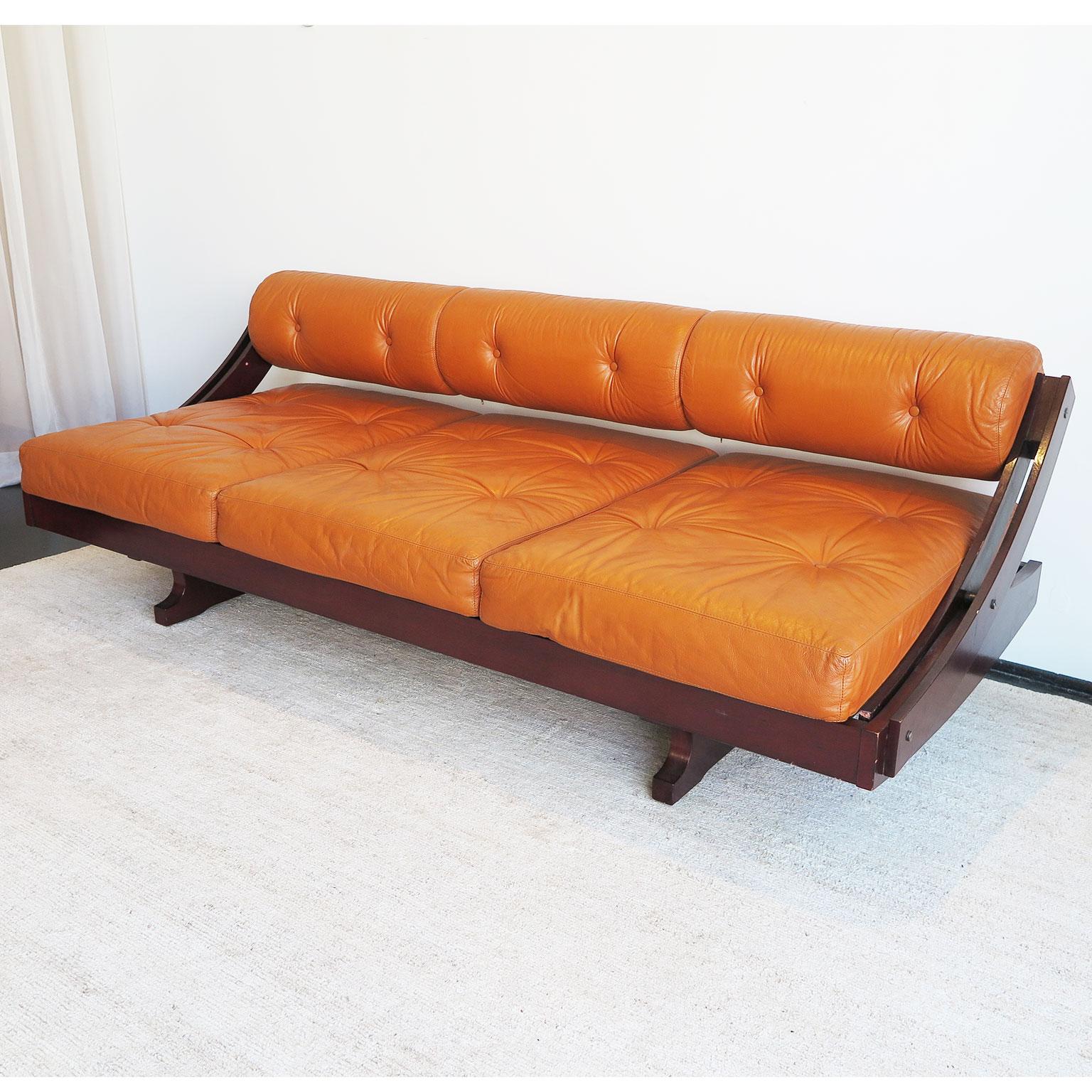 Italian Mid-Century Modern G. Songia Daybed Sofa, Italy, circa 1965