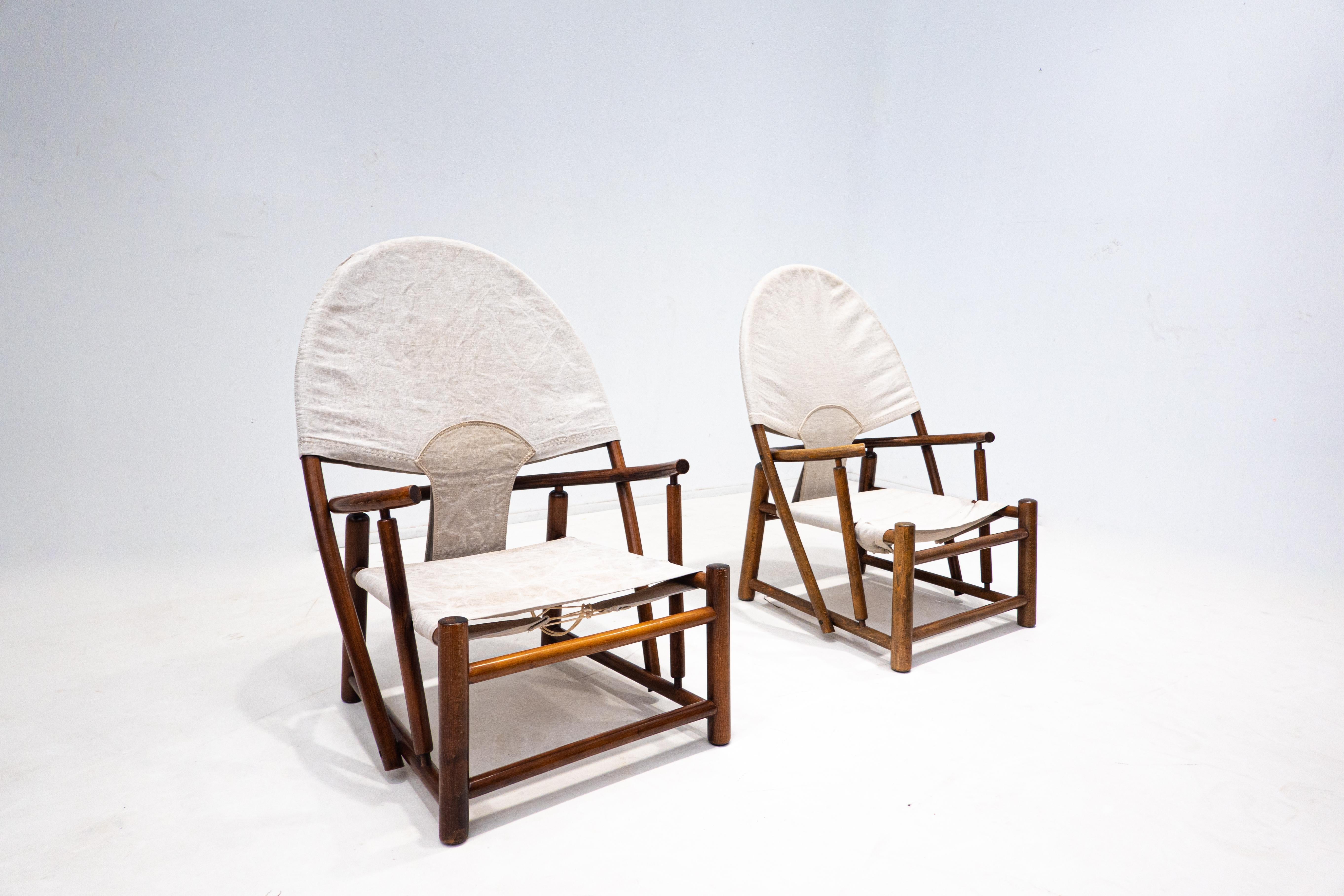 Mid-Century Modern G23 Hoop Armchair by Piero Palange & Werther Toffoloni, 1970s - 2 Available