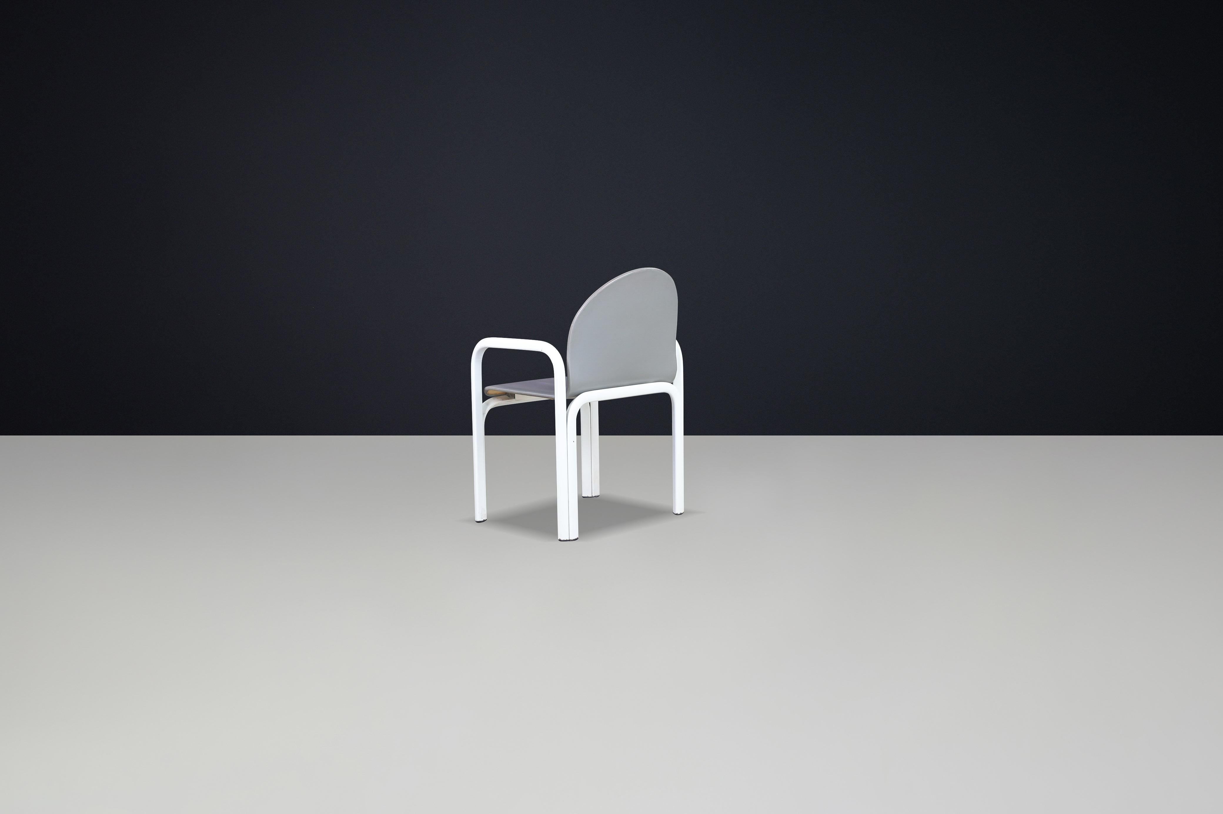 Mid-Century Modern Gae Aulenti für Knoll International Sessel in Leder 1970 (Italienisch) im Angebot
