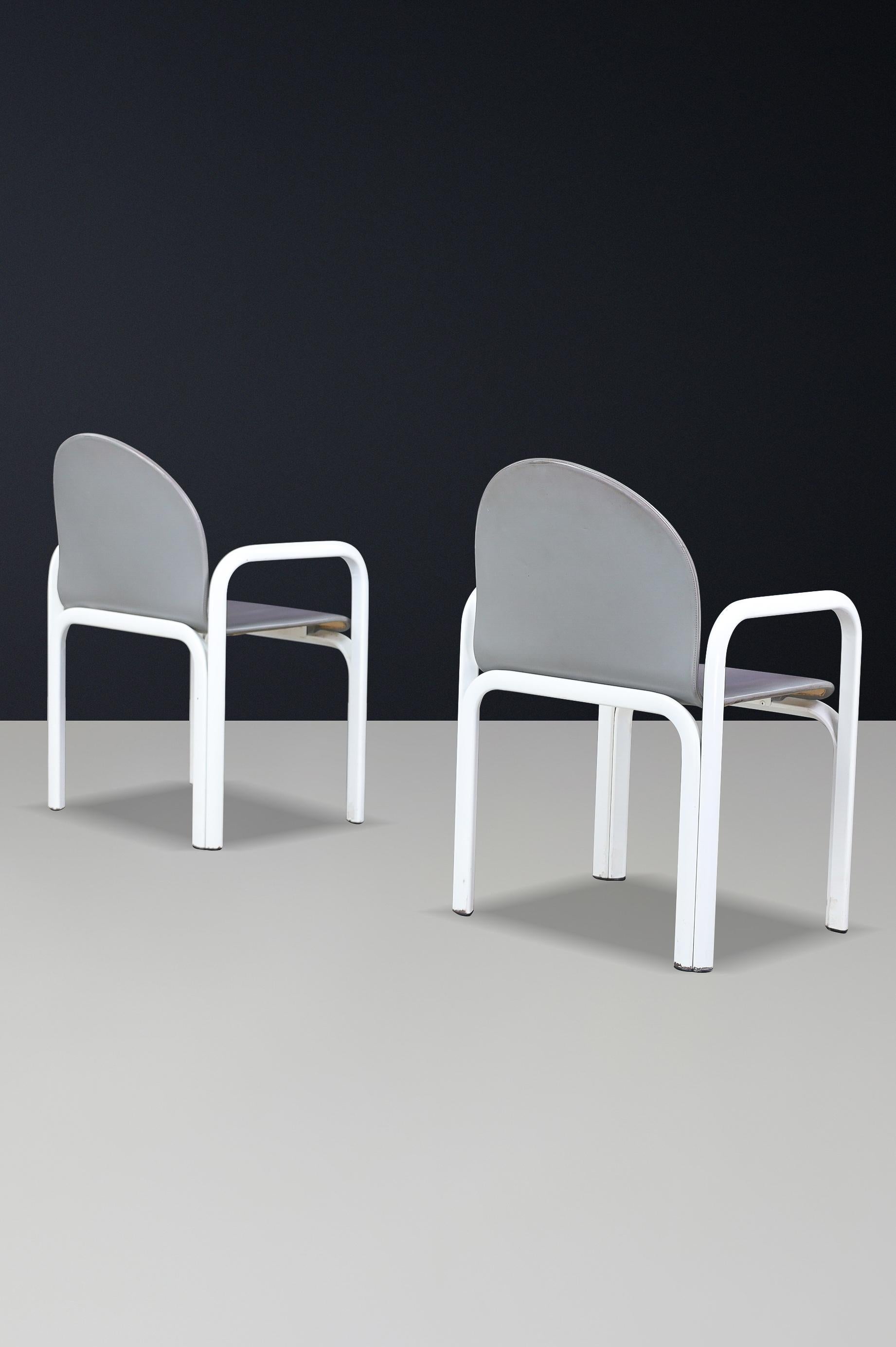 Mid-Century Modern Gae Aulenti für Knoll International Sessel in Leder 1970 im Angebot 1
