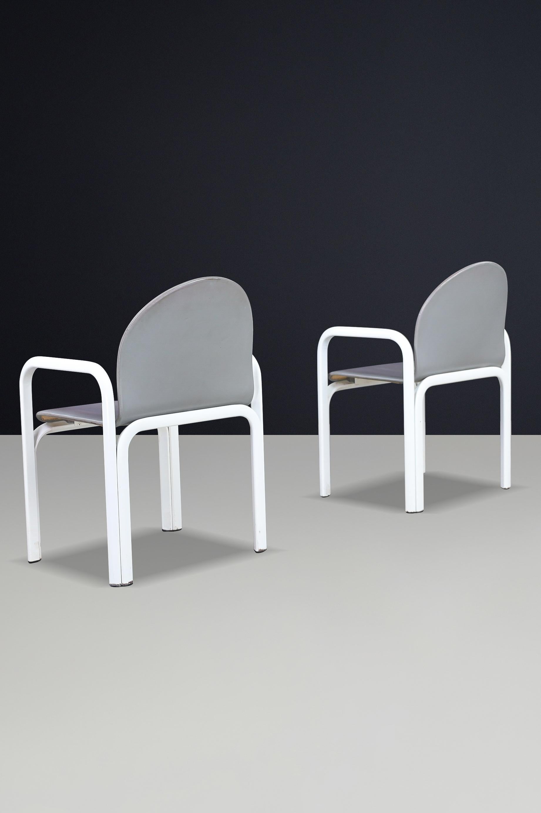 Mid-Century Modern Gae Aulenti für Knoll International Sessel in Leder 1970 im Angebot 2