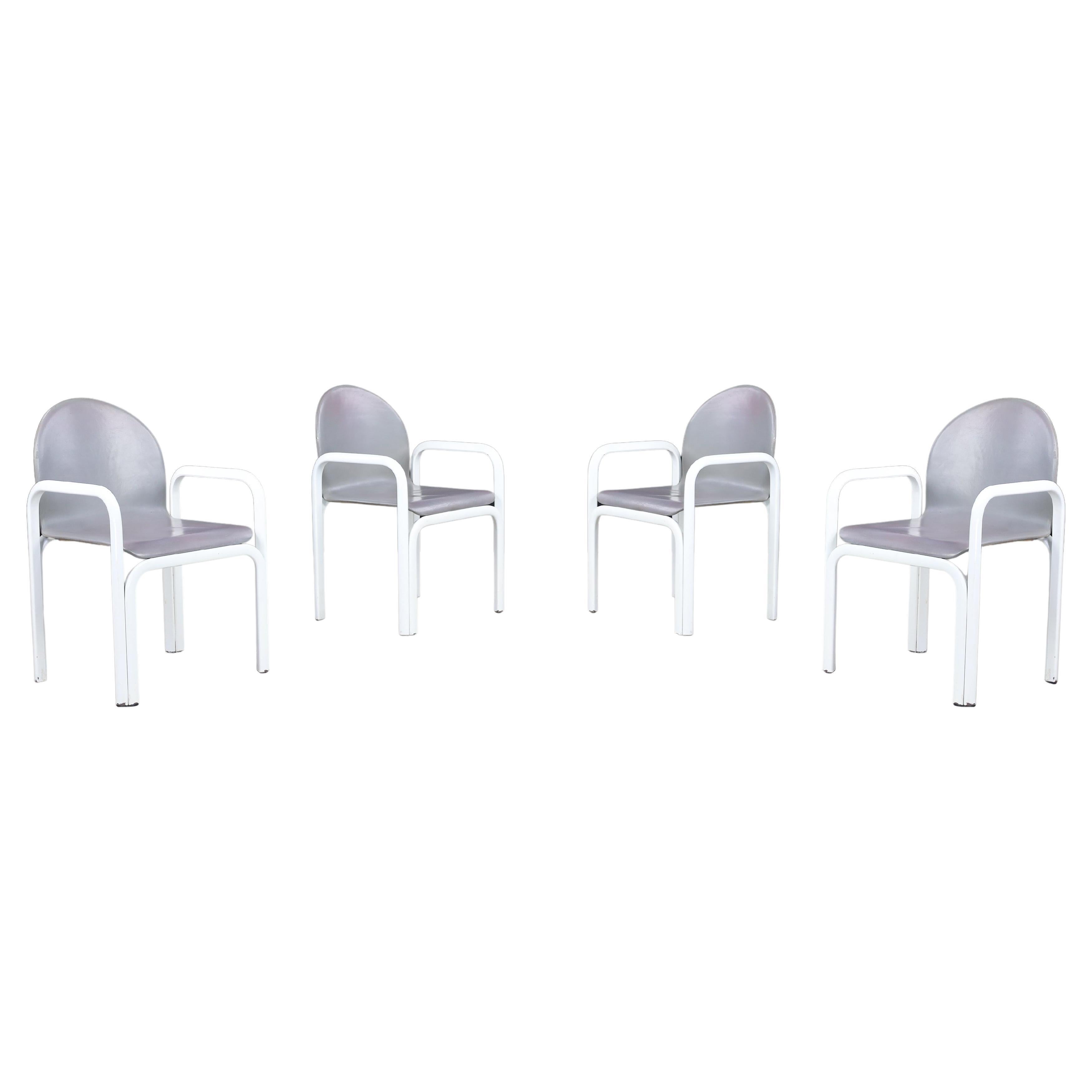Mid-Century Modern Gae Aulenti für Knoll International Sessel in Leder 1970 im Angebot