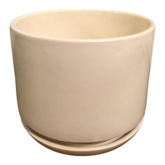 Mid-Century Modern Gainey Pottery, White Made in California