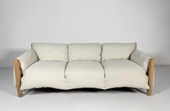 Modernes Gambadilegno-Sofa aus der Mitte des Jahrhunderts von Enzo Mari für Driade, Italien, 1974