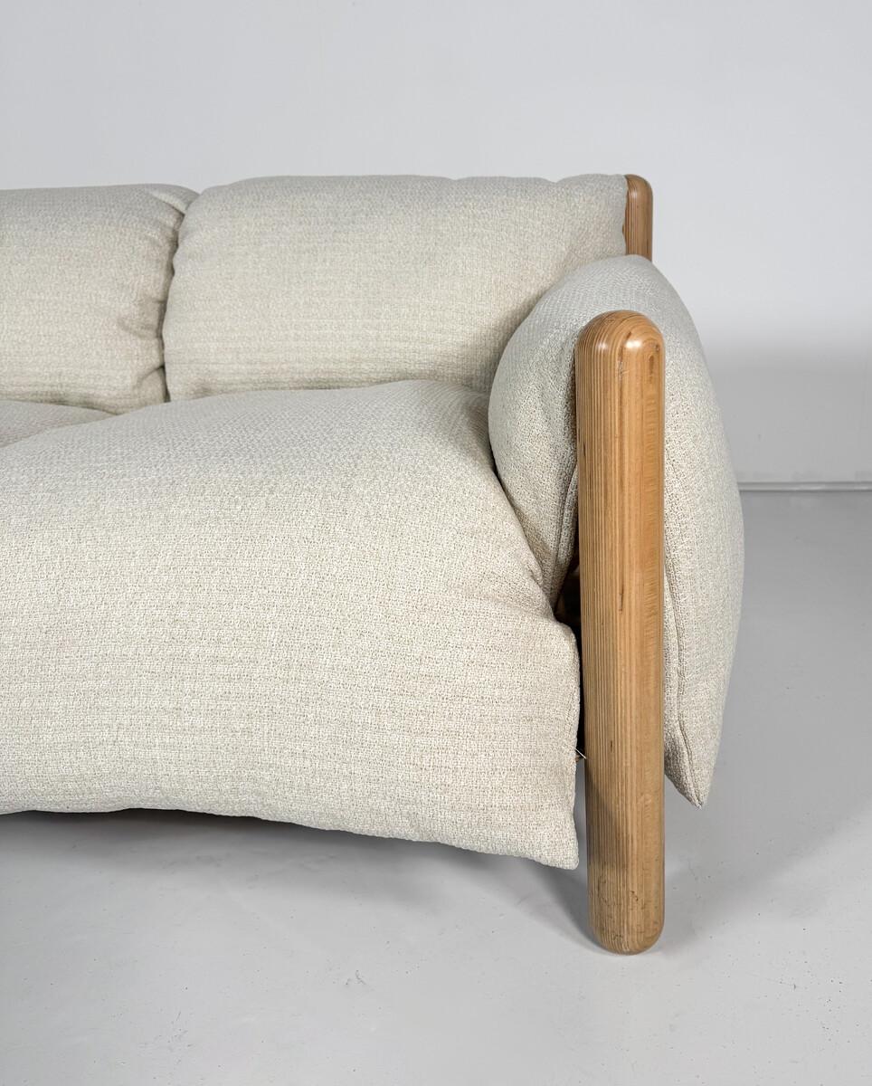 Canapé Gambadilegno de style mi-siècle moderne par Enzo Mari pour Driade, Italie, 1974 Bon état - En vente à Brussels, BE