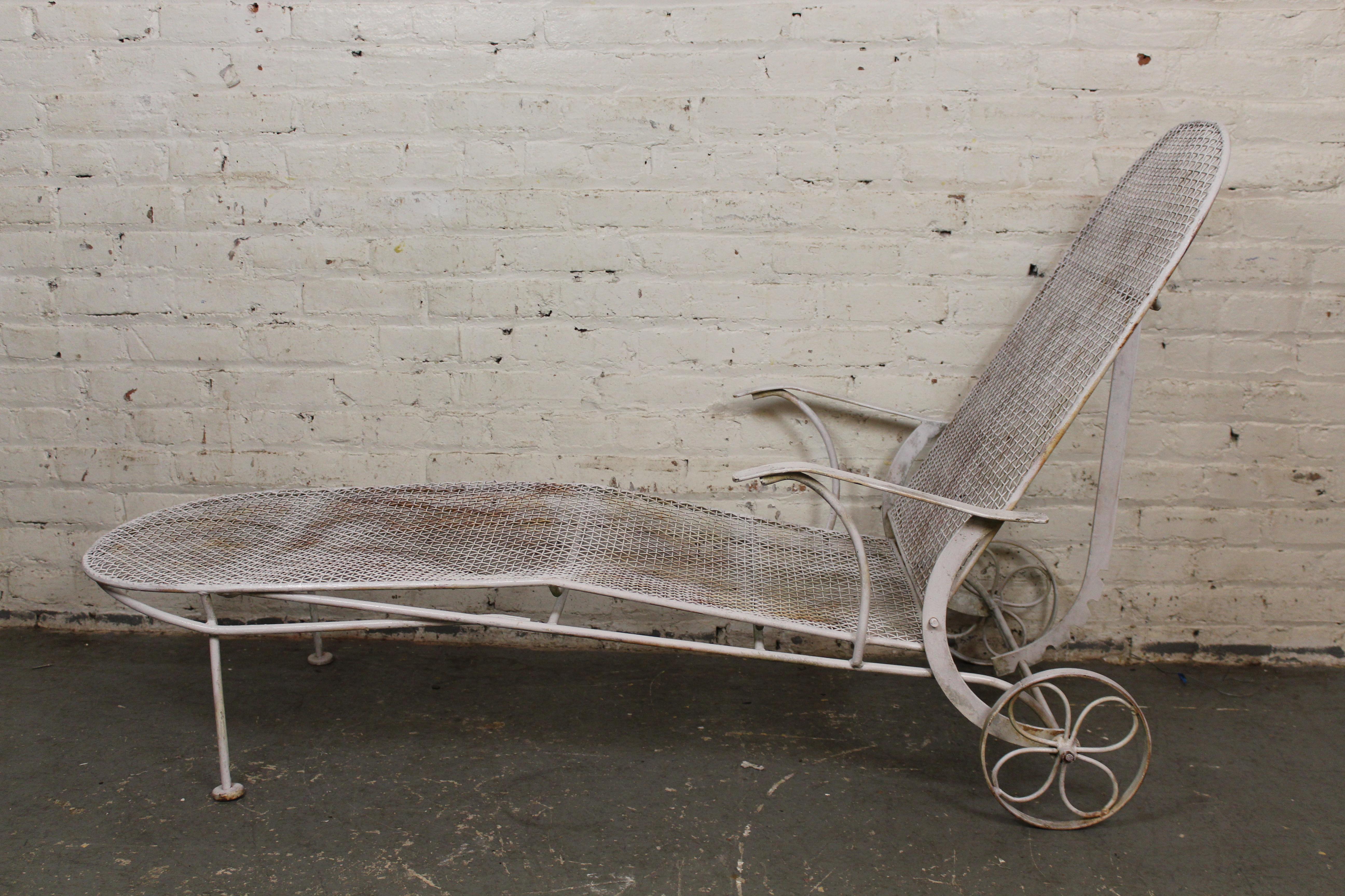 Sillón de jardín moderno de mediados de siglo de Russell Woodard 7
