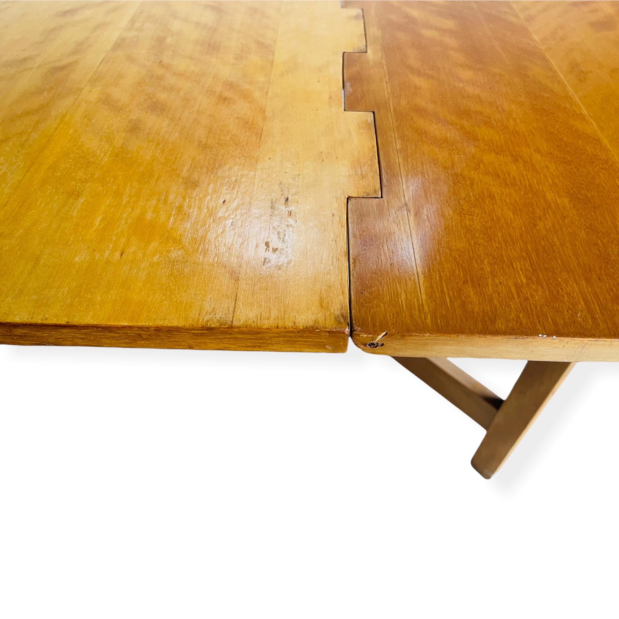 Mid-Century Modern Gate Leg Drop Leaf Table by George Nelson 5