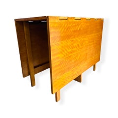 Mid-Century Modern Gate Leg Drop Leaf Table by George Nelson