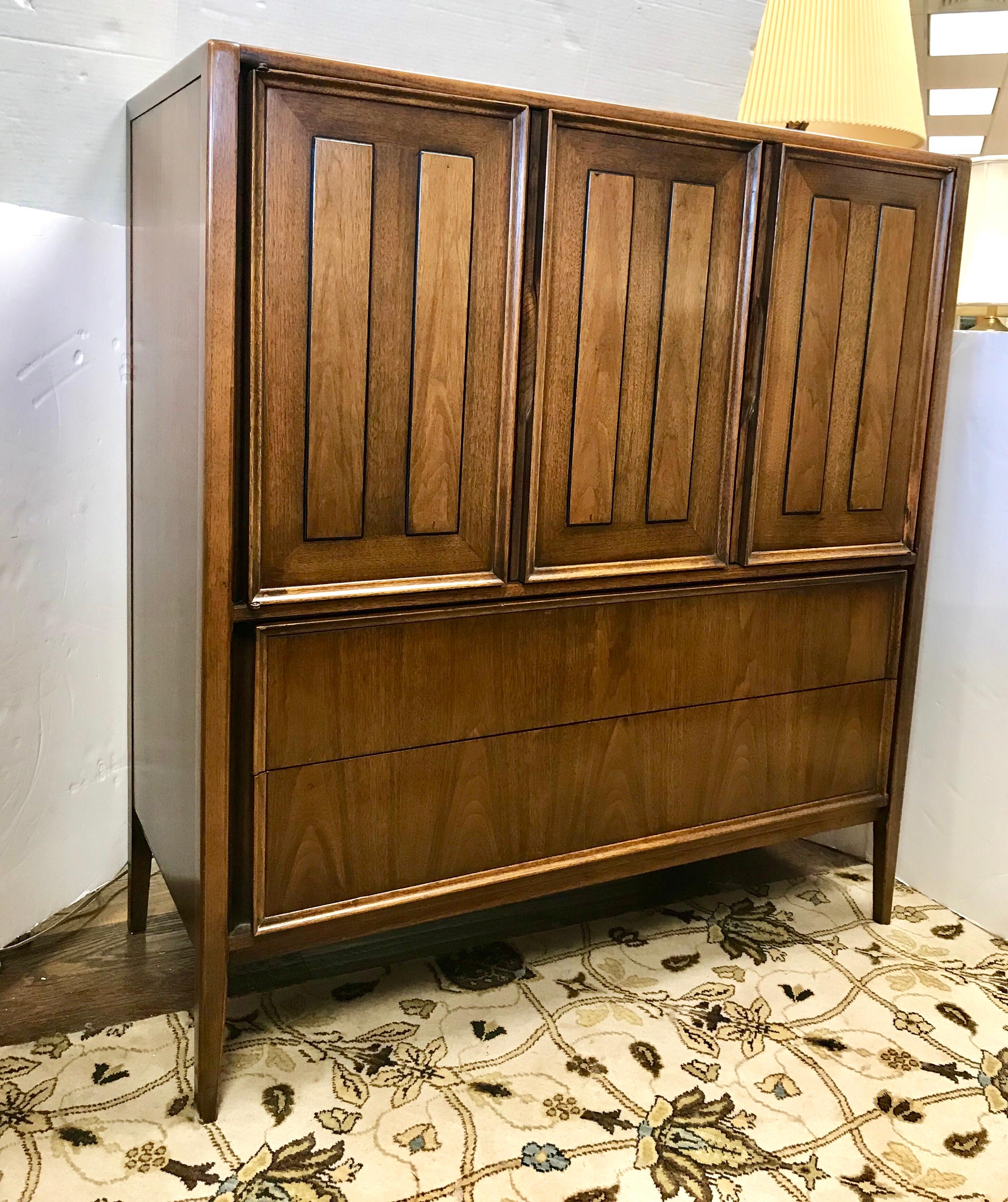 mid century armoire dresser