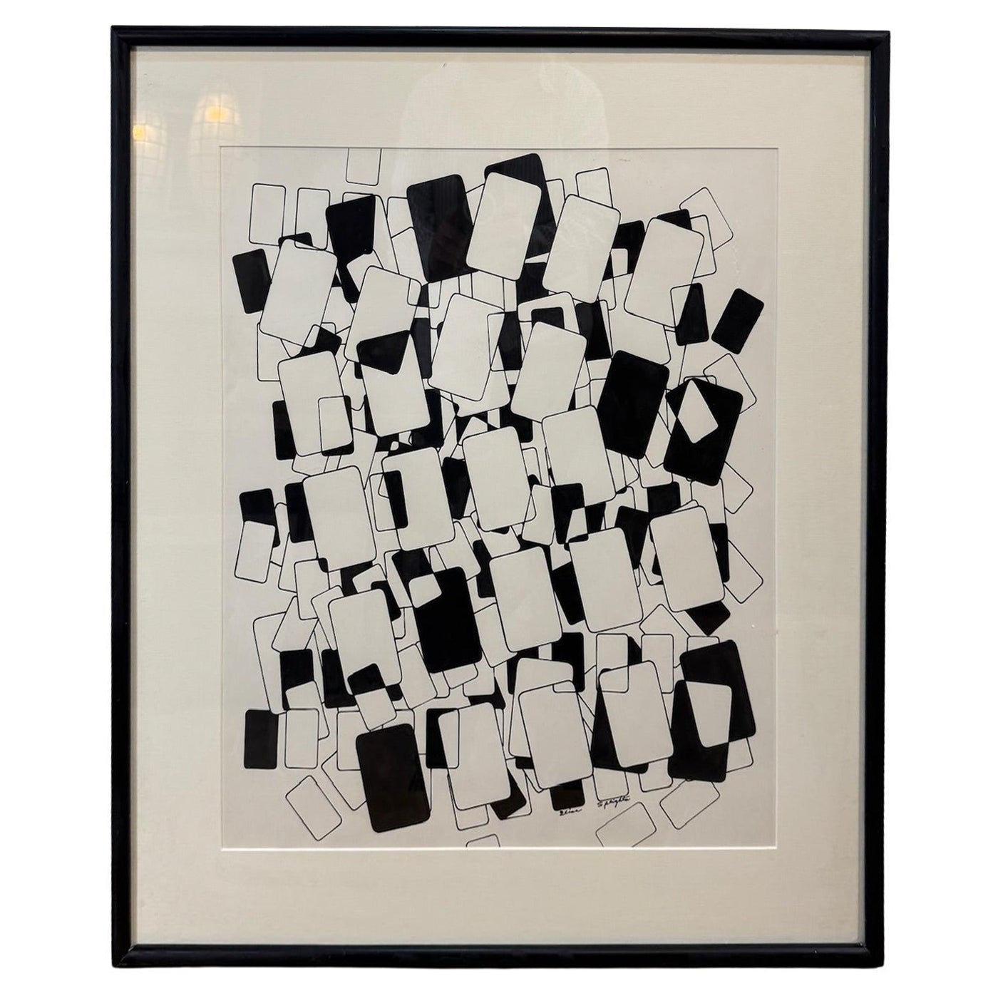 Geometrische Malerei  -  Elise Speights im Angebot