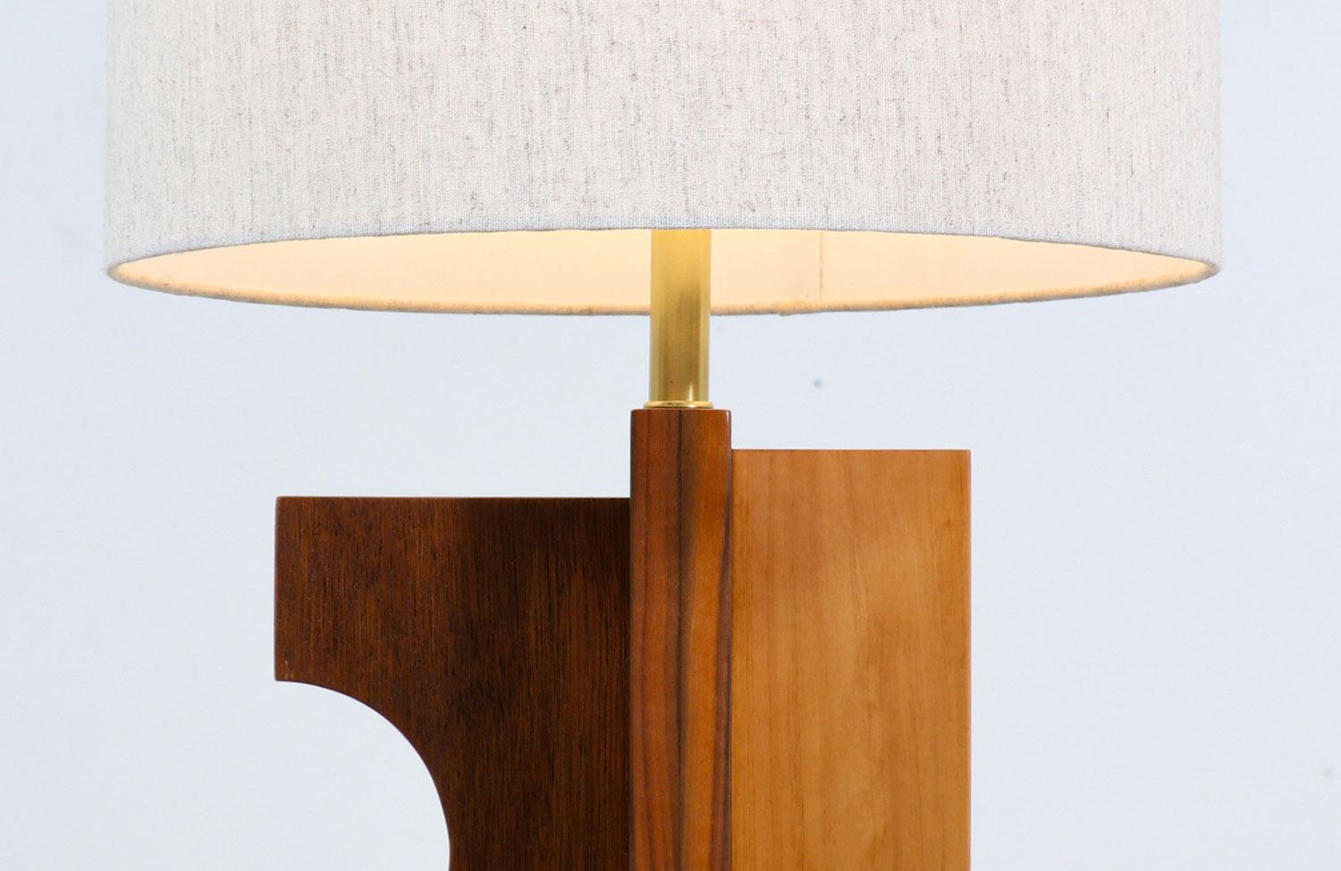Mid-20th Century Mid-Century Modern Geometric Form Table Lamp