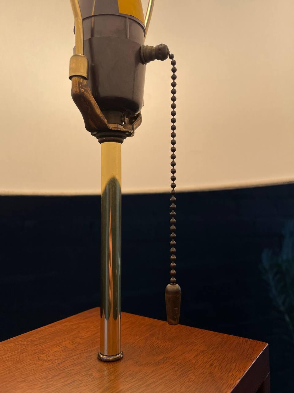Mid-Century Modern Geometric Table Lamp by Modeline of California 3