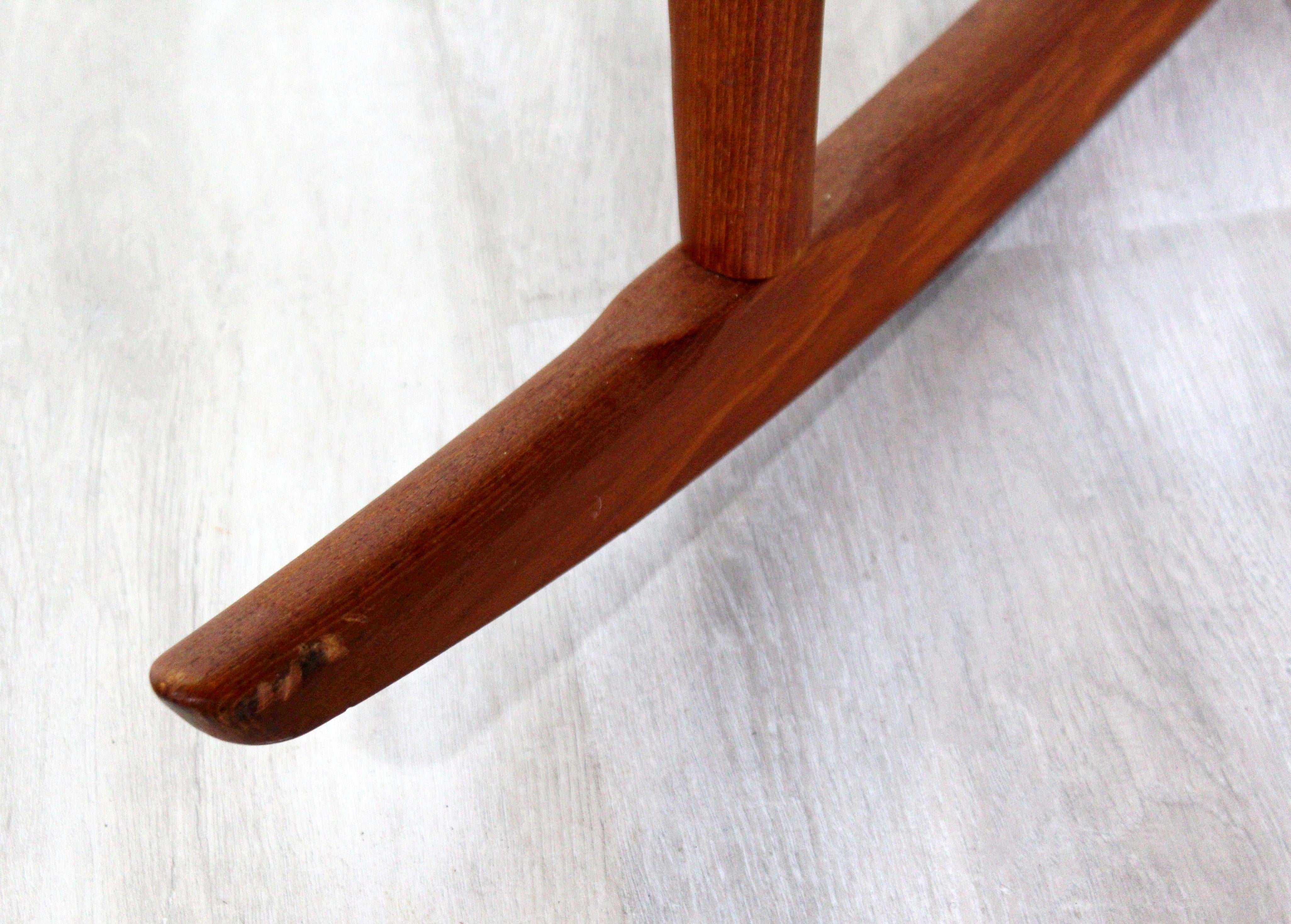 Mid-Century Modern Georg Jensen Angular Rocker Rocking Chair 1950s Scandinavian 1