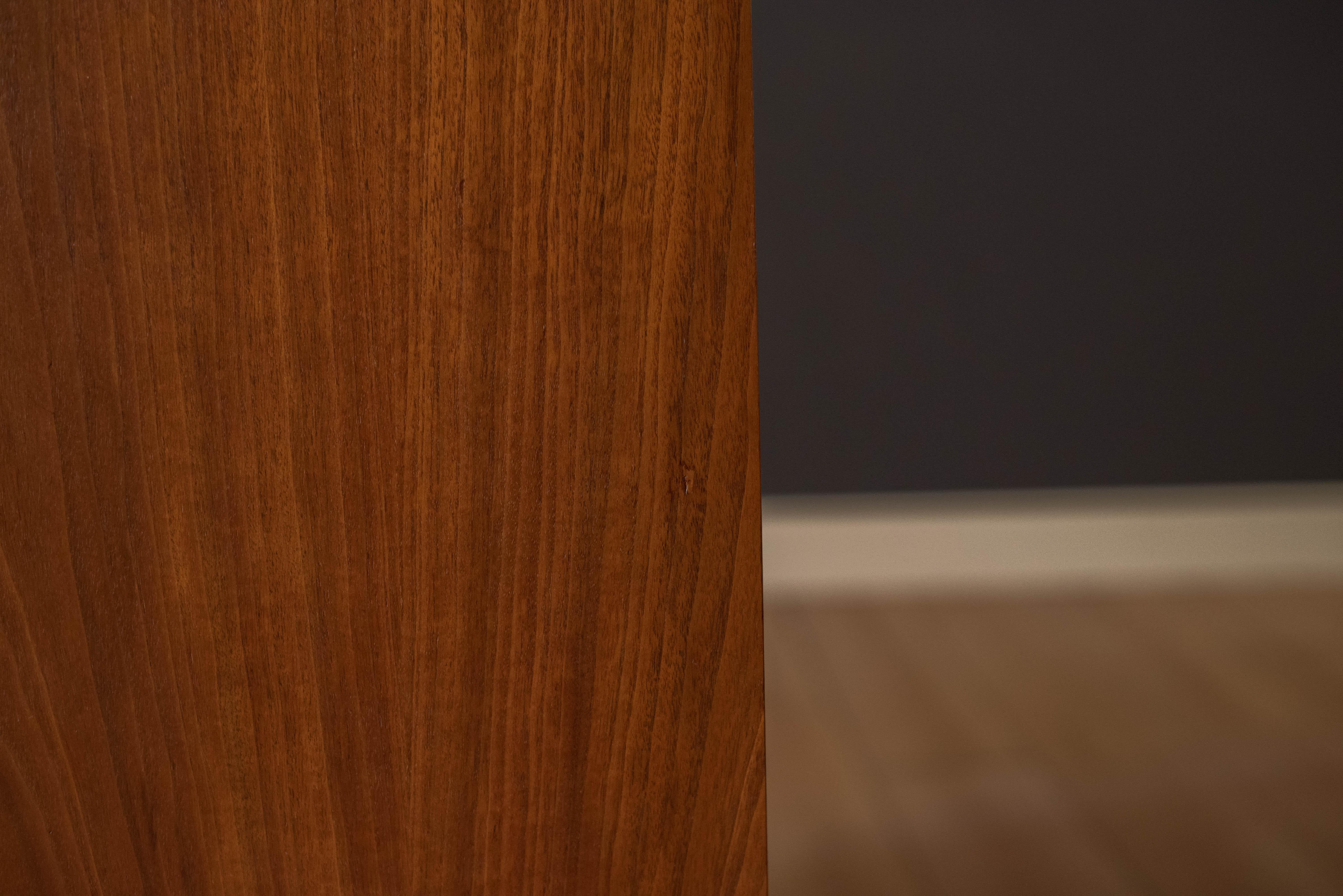Mid-Century Modern George Nelson Bcs Walnut Bookcase for Herman Miller 6