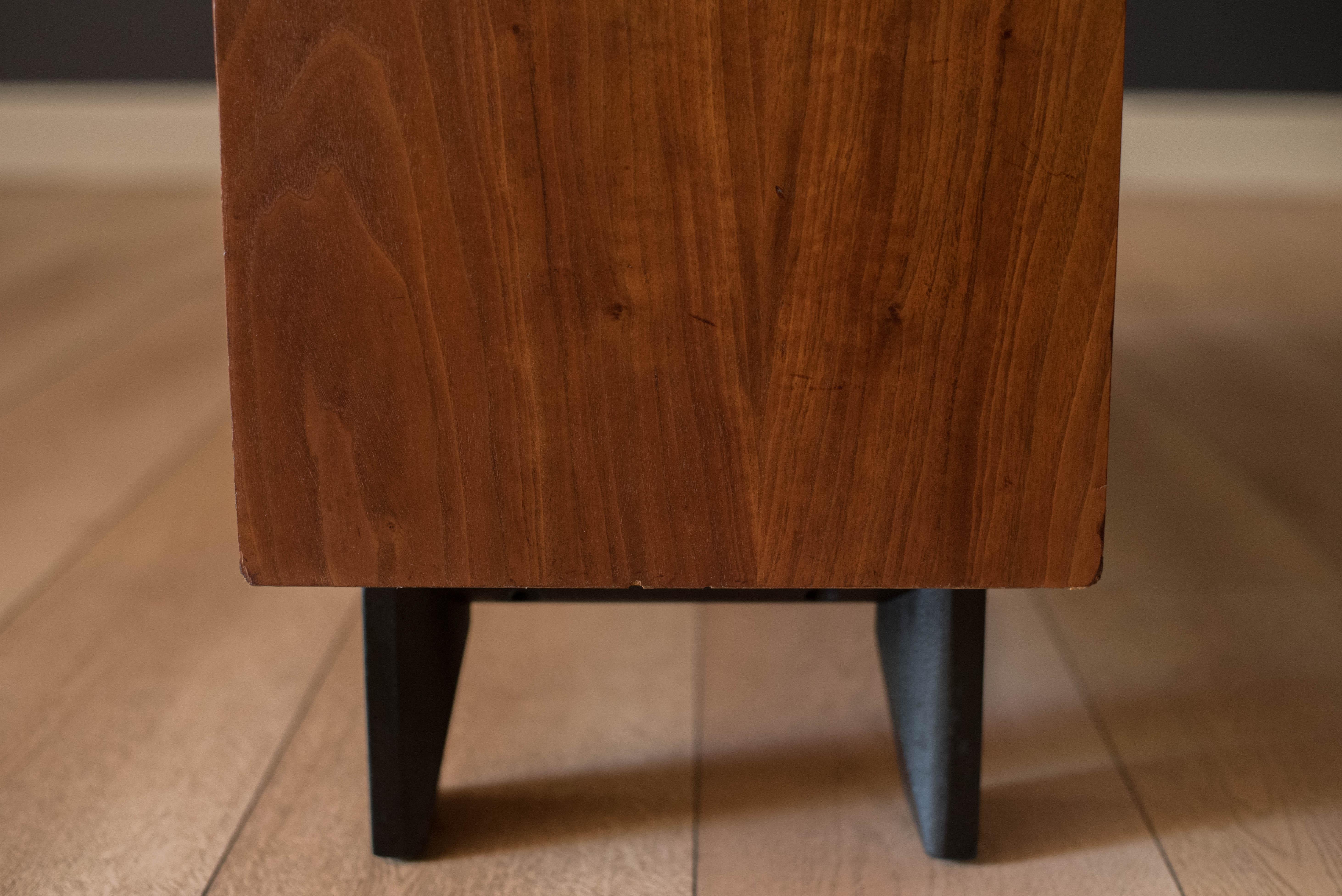 Mid-Century Modern George Nelson Bcs Walnut Bookcase for Herman Miller 7