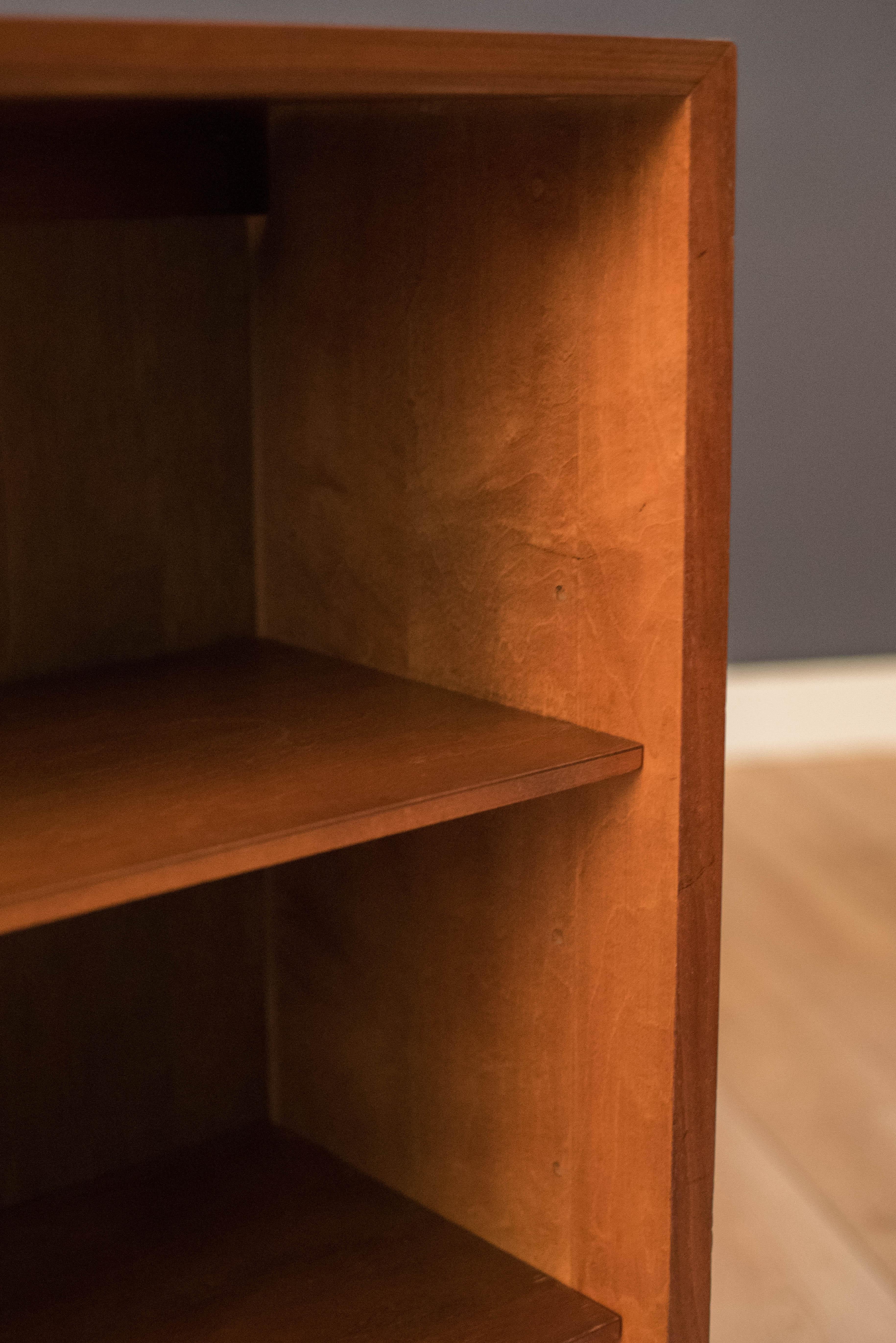 Mid-20th Century Mid-Century Modern George Nelson Bcs Walnut Bookcase for Herman Miller