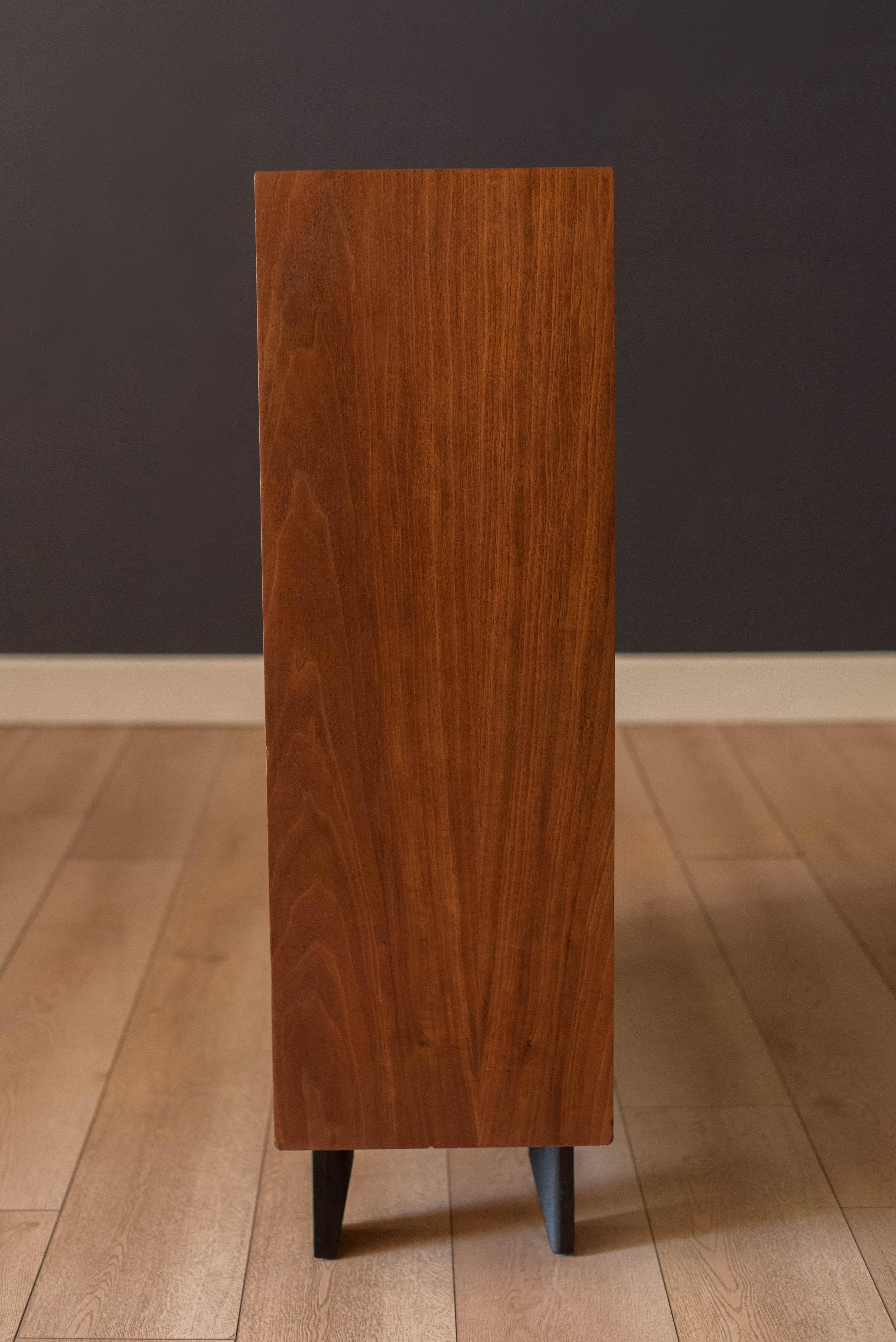 Maple Mid-Century Modern George Nelson Bcs Walnut Bookcase for Herman Miller