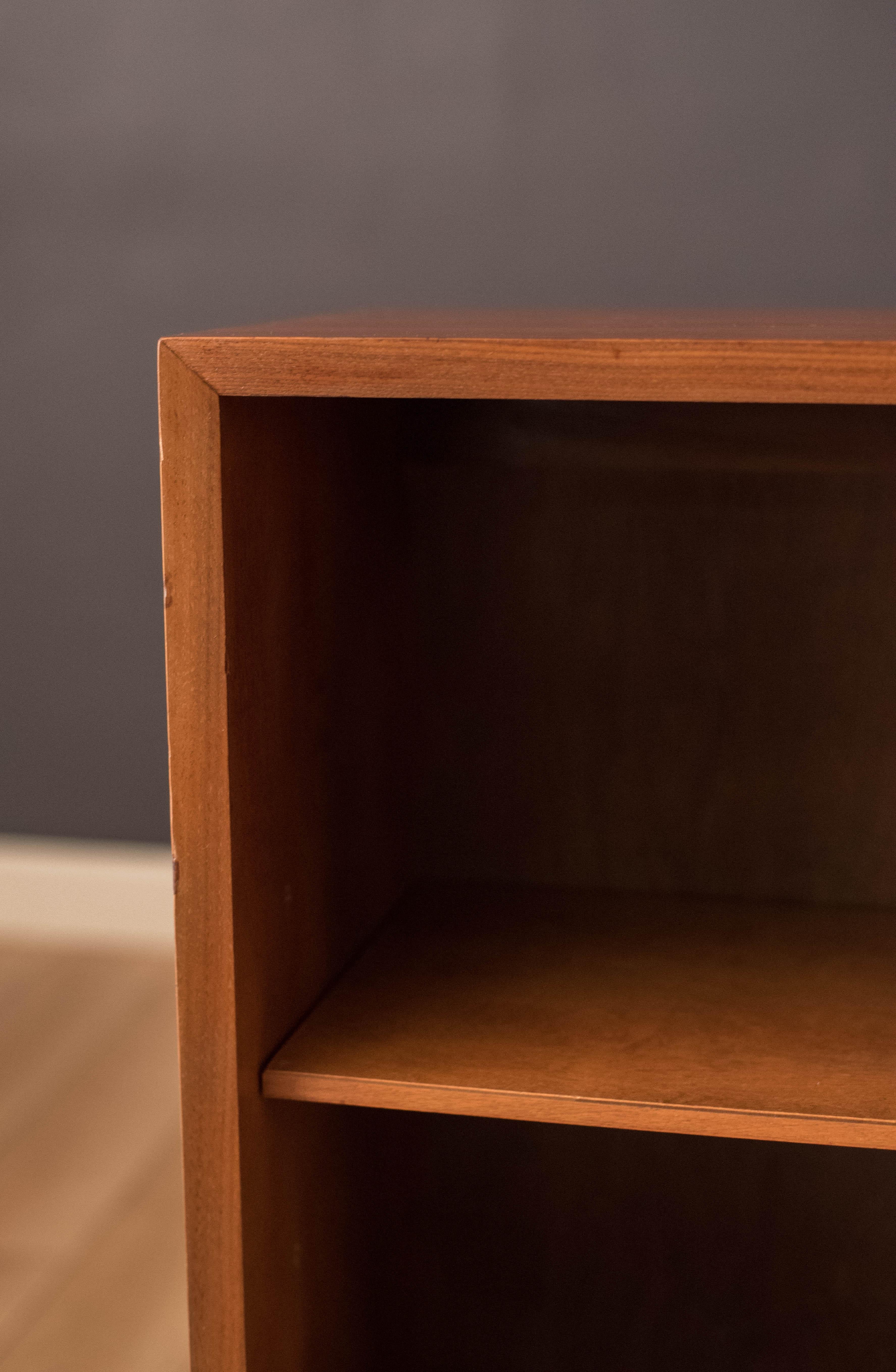 Mid-Century Modern George Nelson Bcs Walnut Bookcase for Herman Miller 1