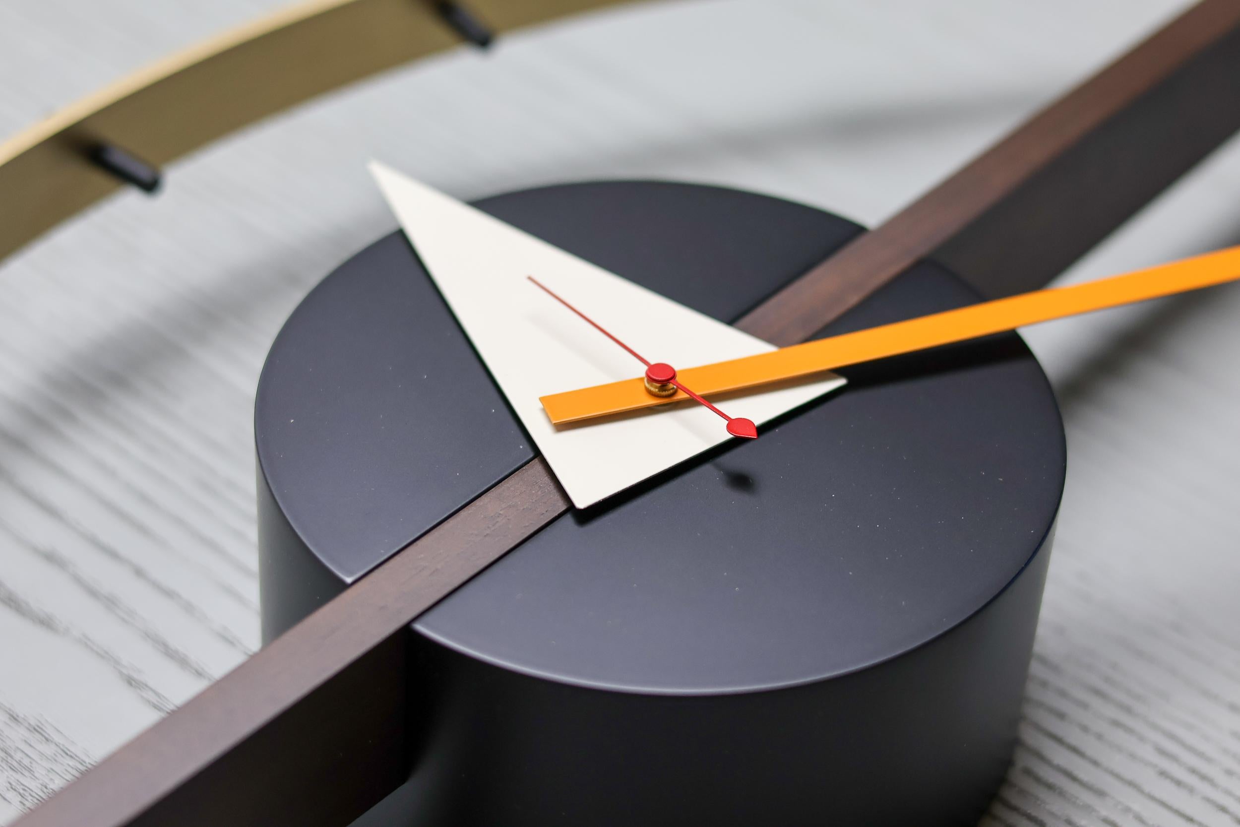 Mid-Century Modern Mid Century Modern George Nelson Eye Clock For Sale