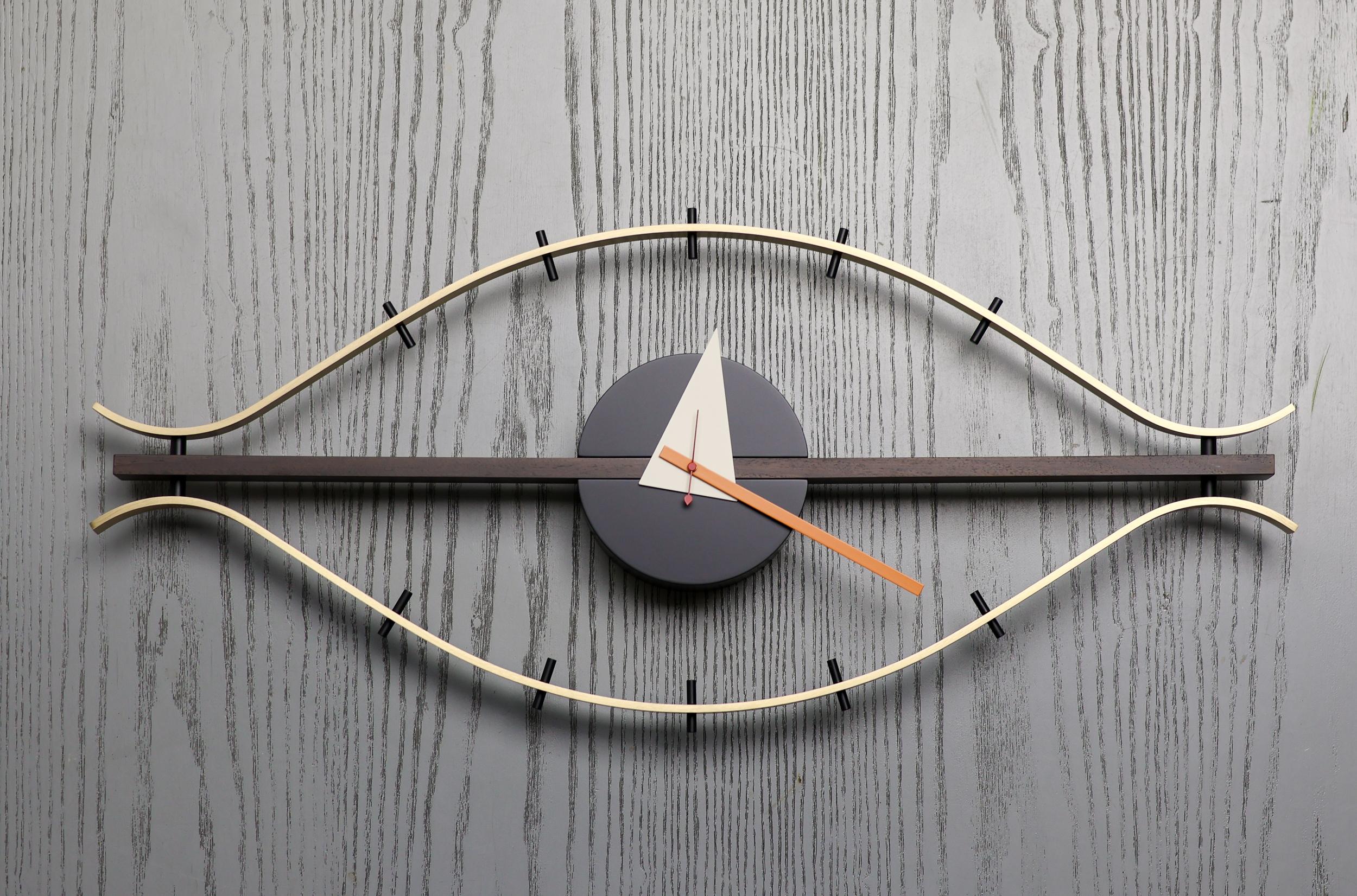 Mid Century Modern George Nelson Eye Clock In Excellent Condition For Sale In Dronten, NL