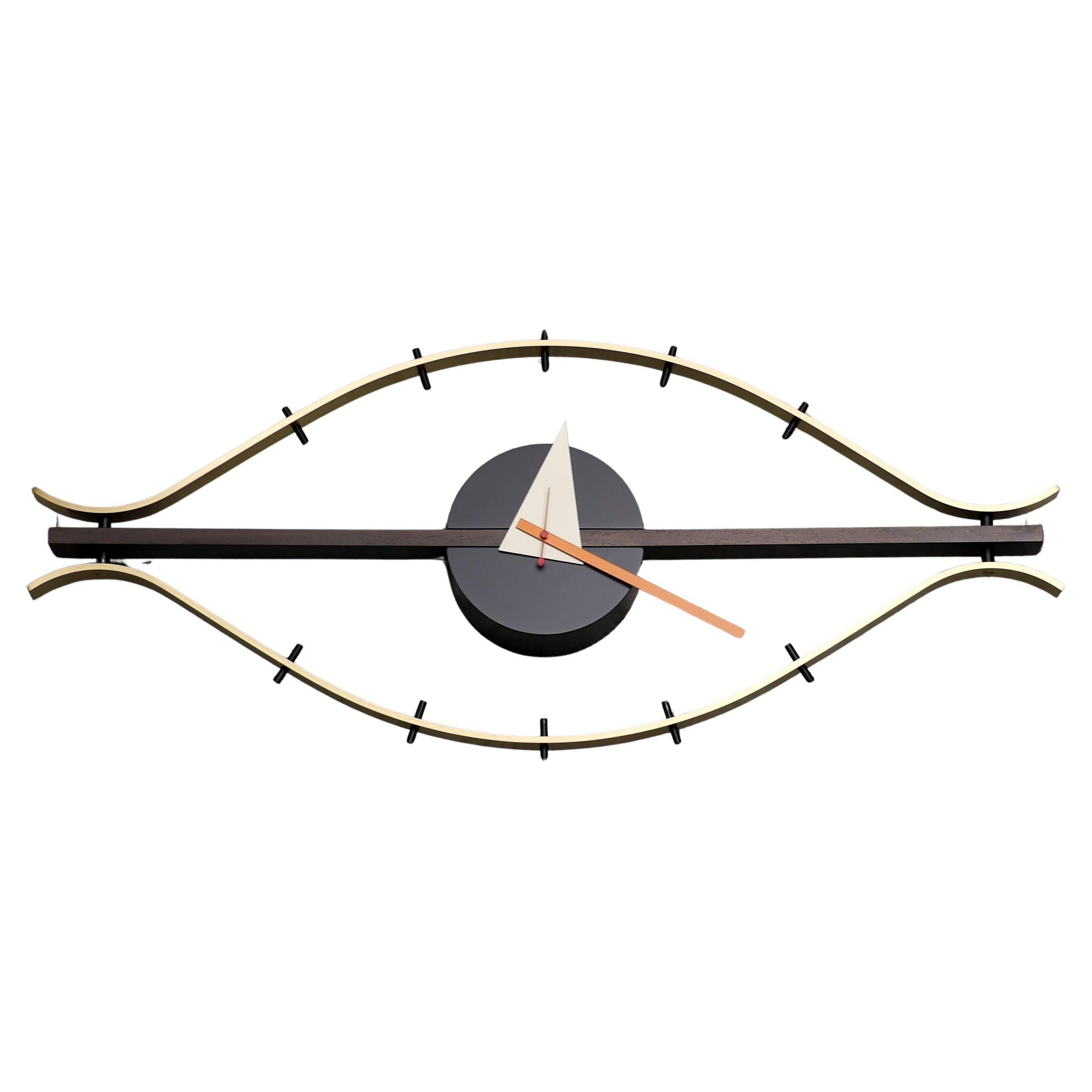 Horloge George Nelson moderne du milieu du siècle dernier