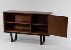 Mid-Century Modern George Nelson for Herman Miller Cabinet on Slat Bench