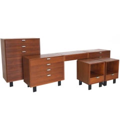 Mid-Century Modern George Nelson for Herman Miller Double Dresser with Floating
