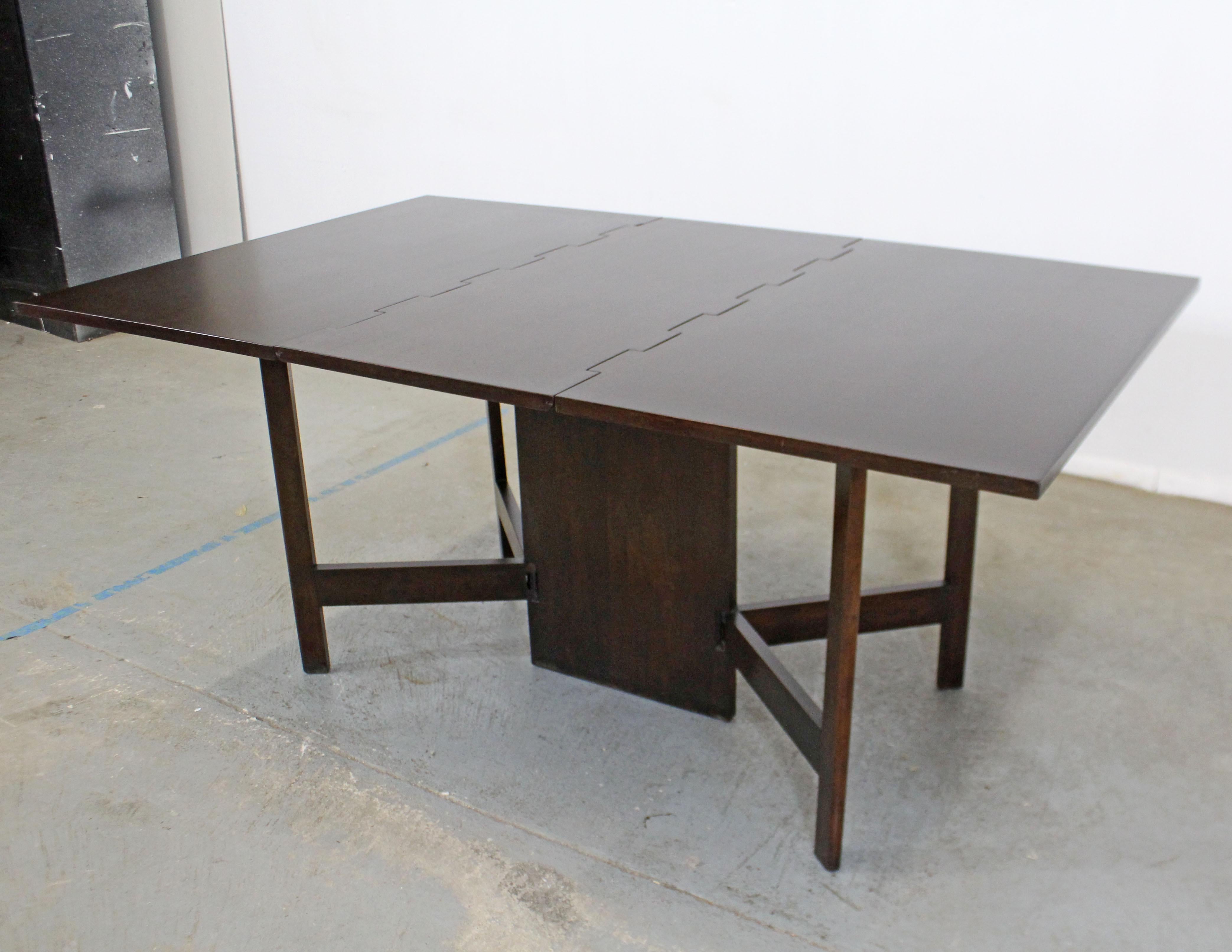 American Mid-Century Modern George Nelson for Herman Miller Drop-Leaf Dining Table