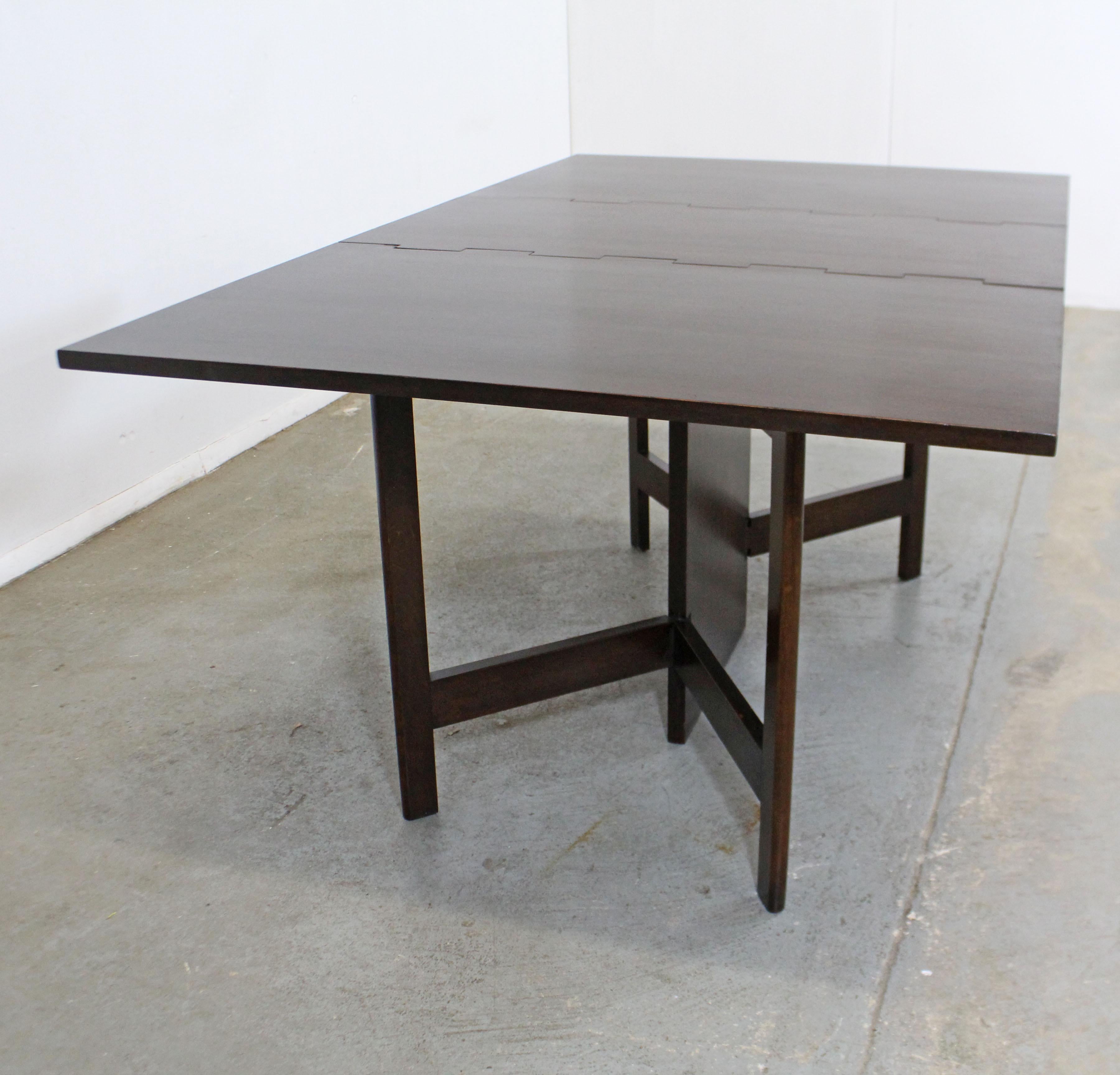 Mid-Century Modern George Nelson for Herman Miller Drop-Leaf Dining Table In Good Condition In Wilmington, DE