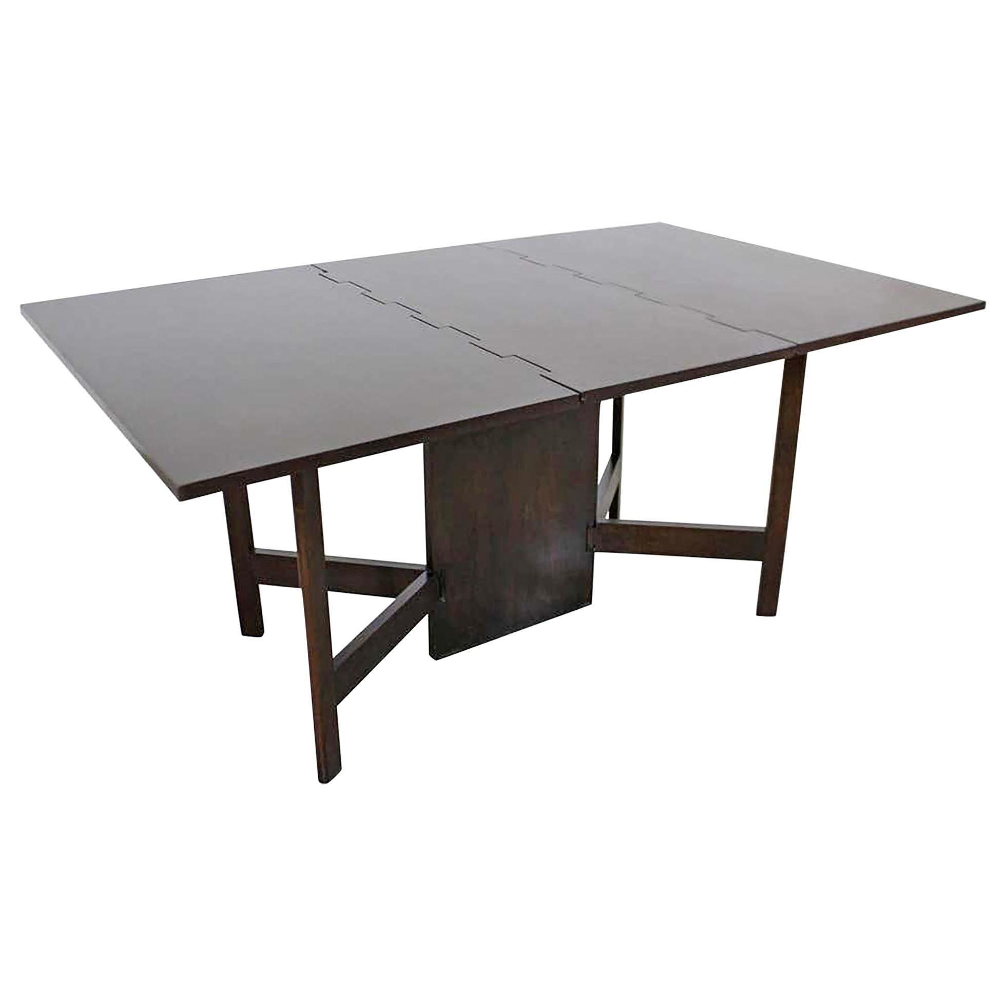 Mid-Century Modern George Nelson for Herman Miller Drop-Leaf Dining Table