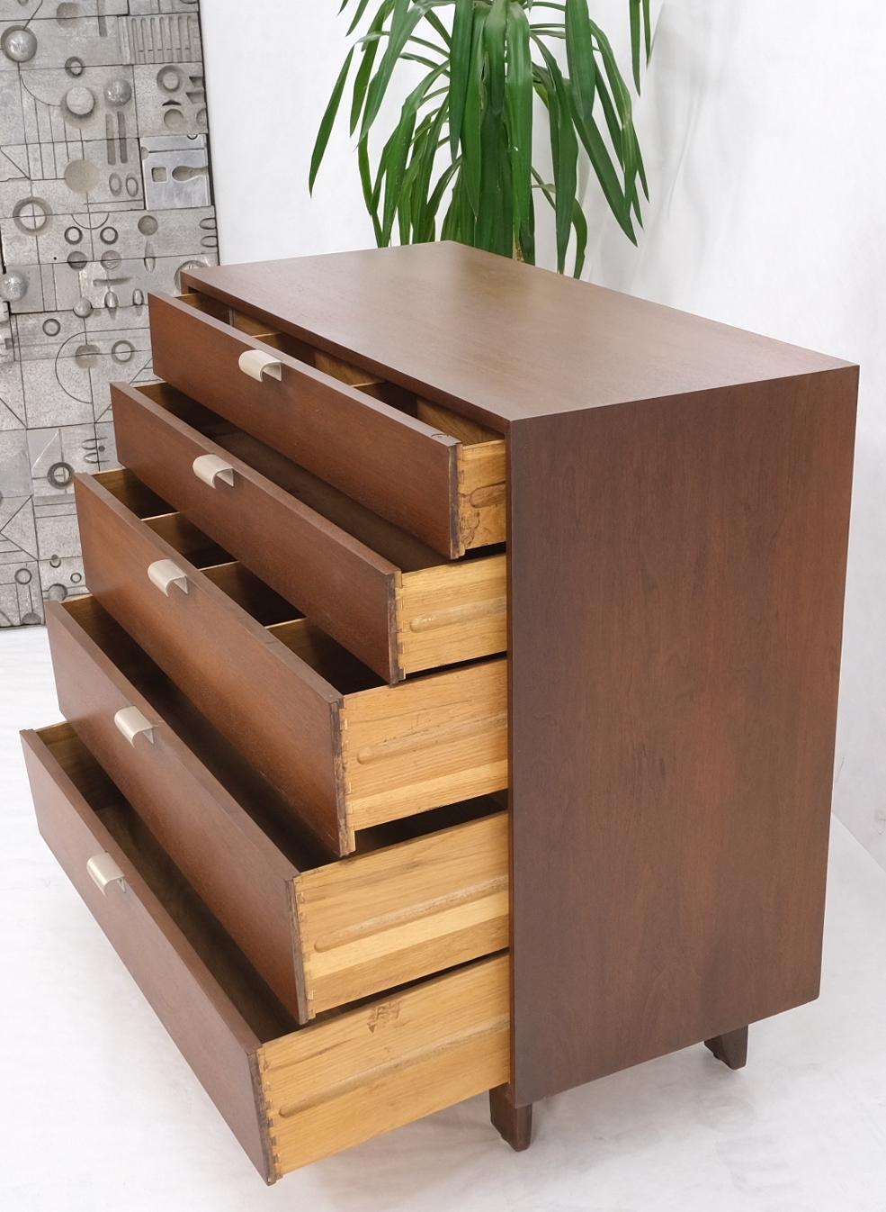 Mid-Century Modern George Nelson Herman Miller 5 drawer chest dresser restored.