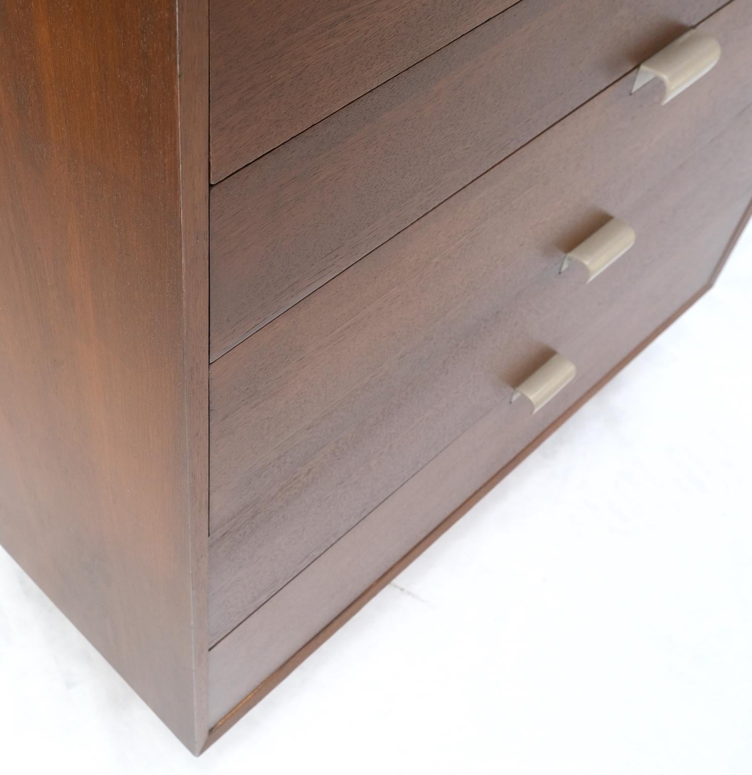 Mid-Century Modern George Nelson Herman Miller 5 Drawer Chest Dresser Restored In Good Condition For Sale In Rockaway, NJ