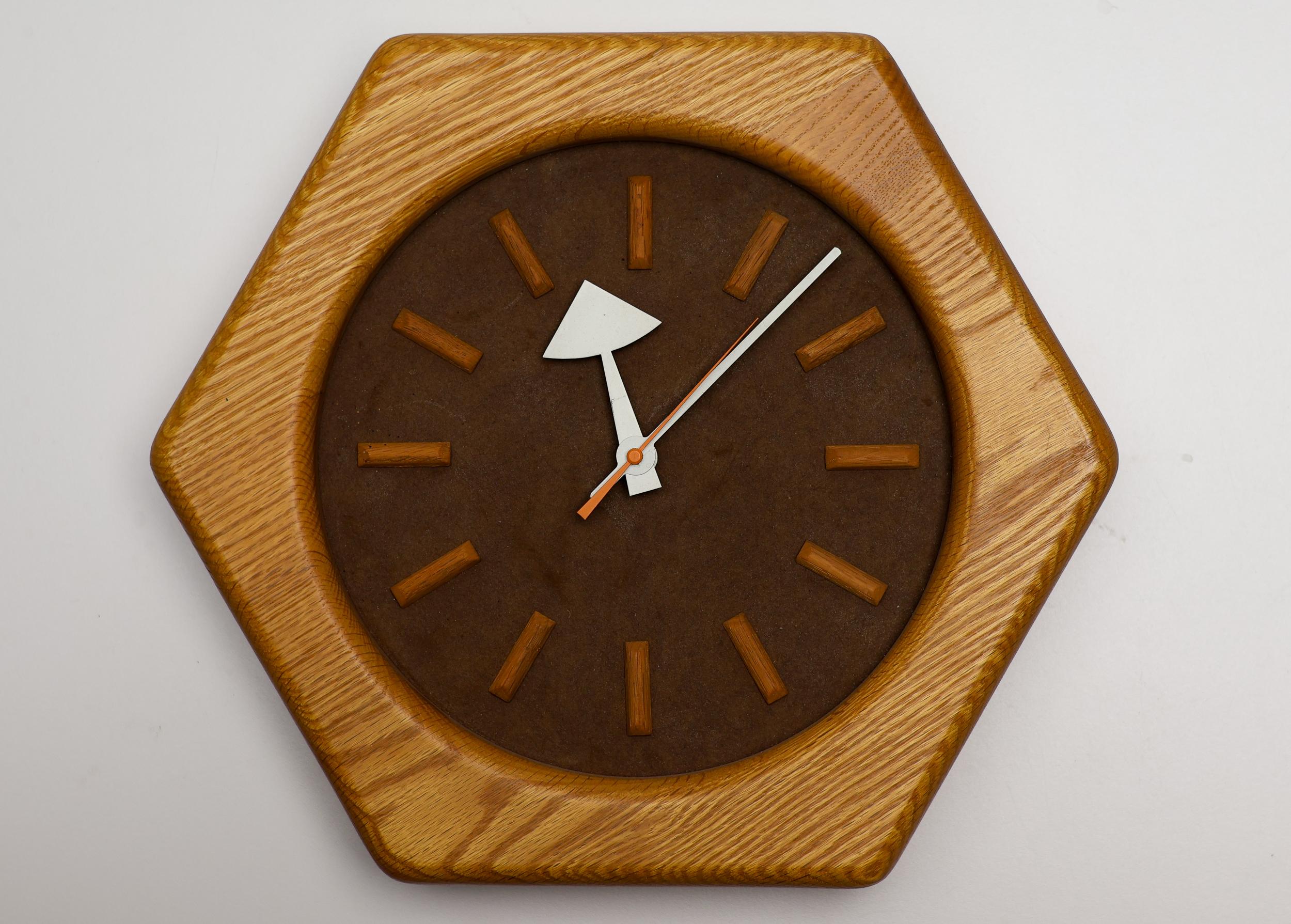 Mid Century Modern George Nelson Model No. 522 Wall Clock In Good Condition For Sale In Dronten, NL