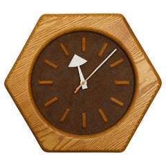 Horloge murale George Nelson modèle n° 522 du milieu du siècle dernier