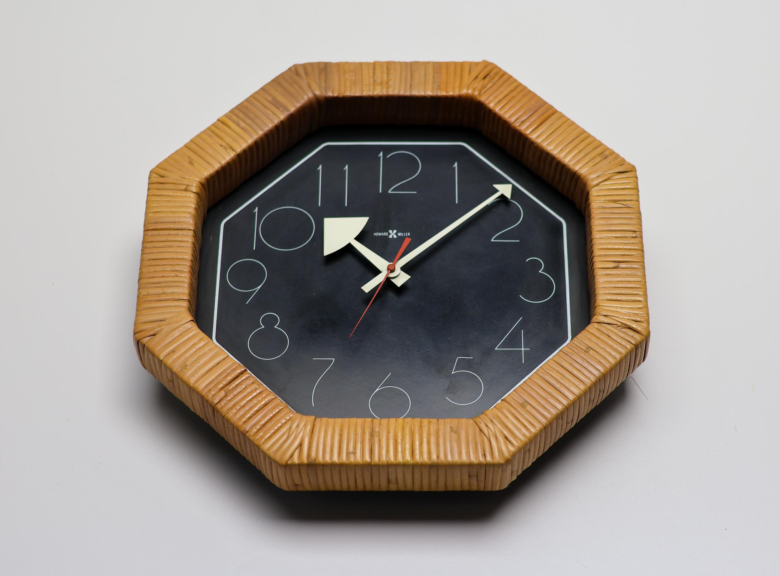 Mid-Century Modern Mid Century Modern George Nelson Model No. 622 Wall Clock For Sale