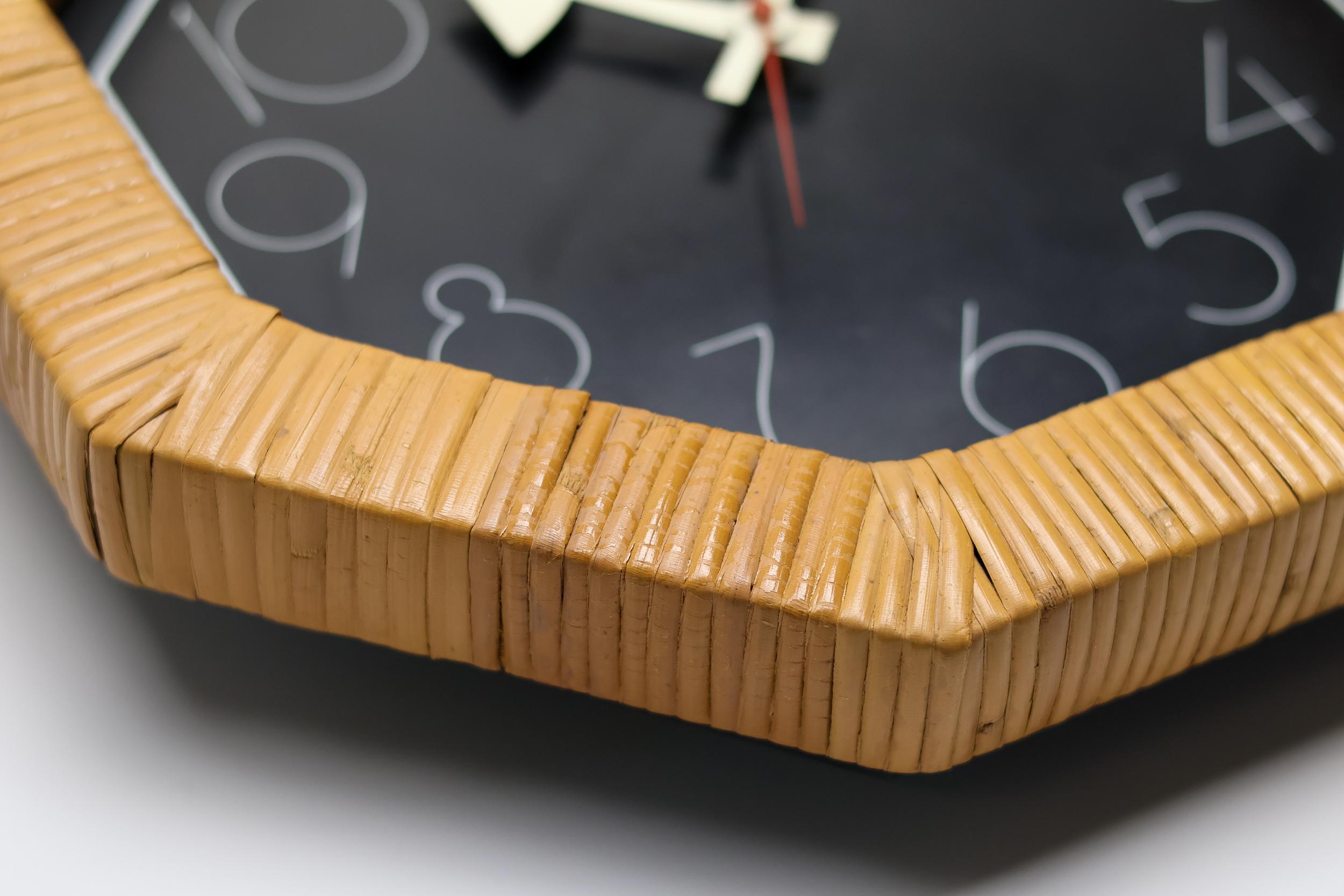 20th Century Mid Century Modern George Nelson Model No. 622 Wall Clock For Sale